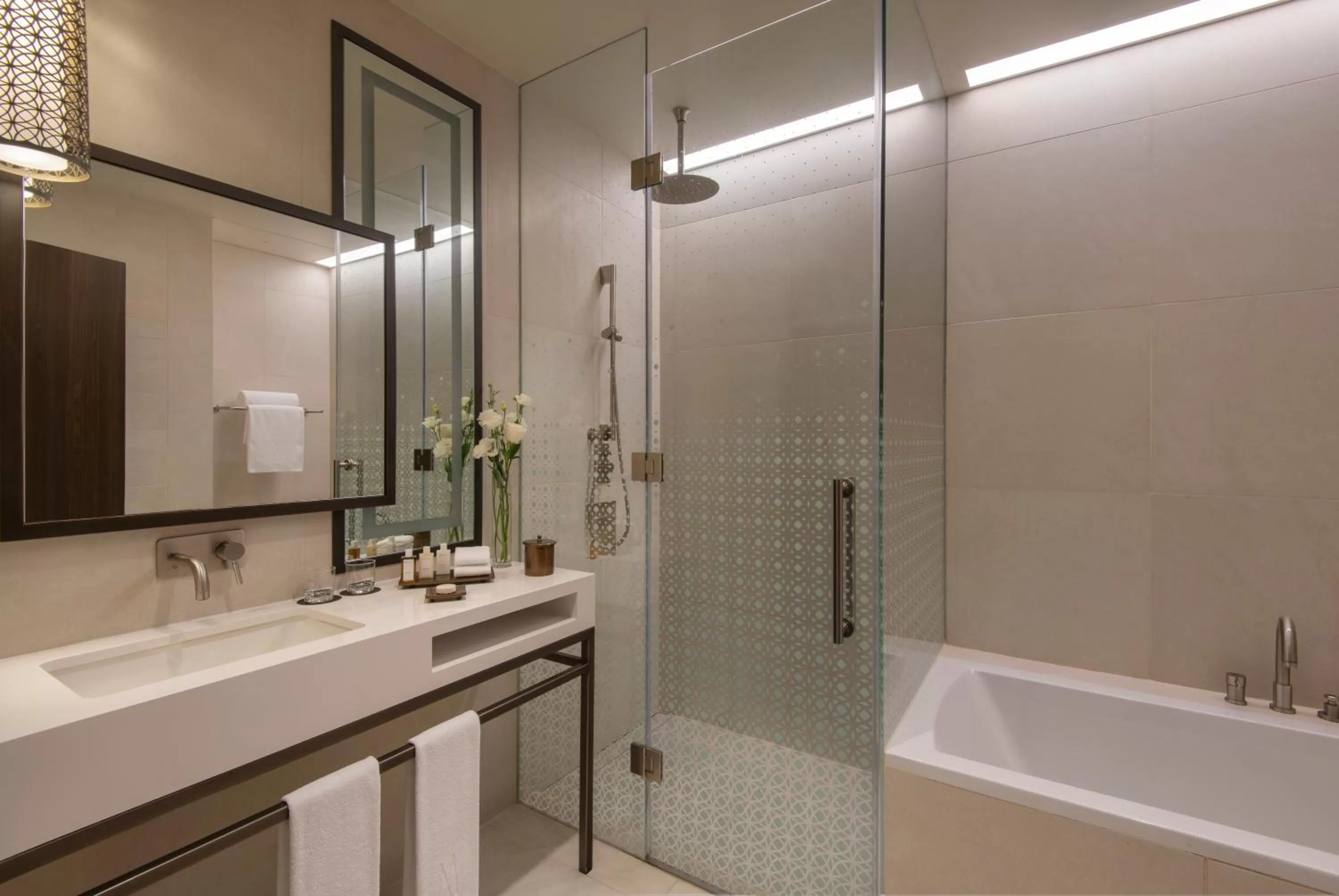 Bathroom in Alwadi Hotel Doha - MGallery Collection