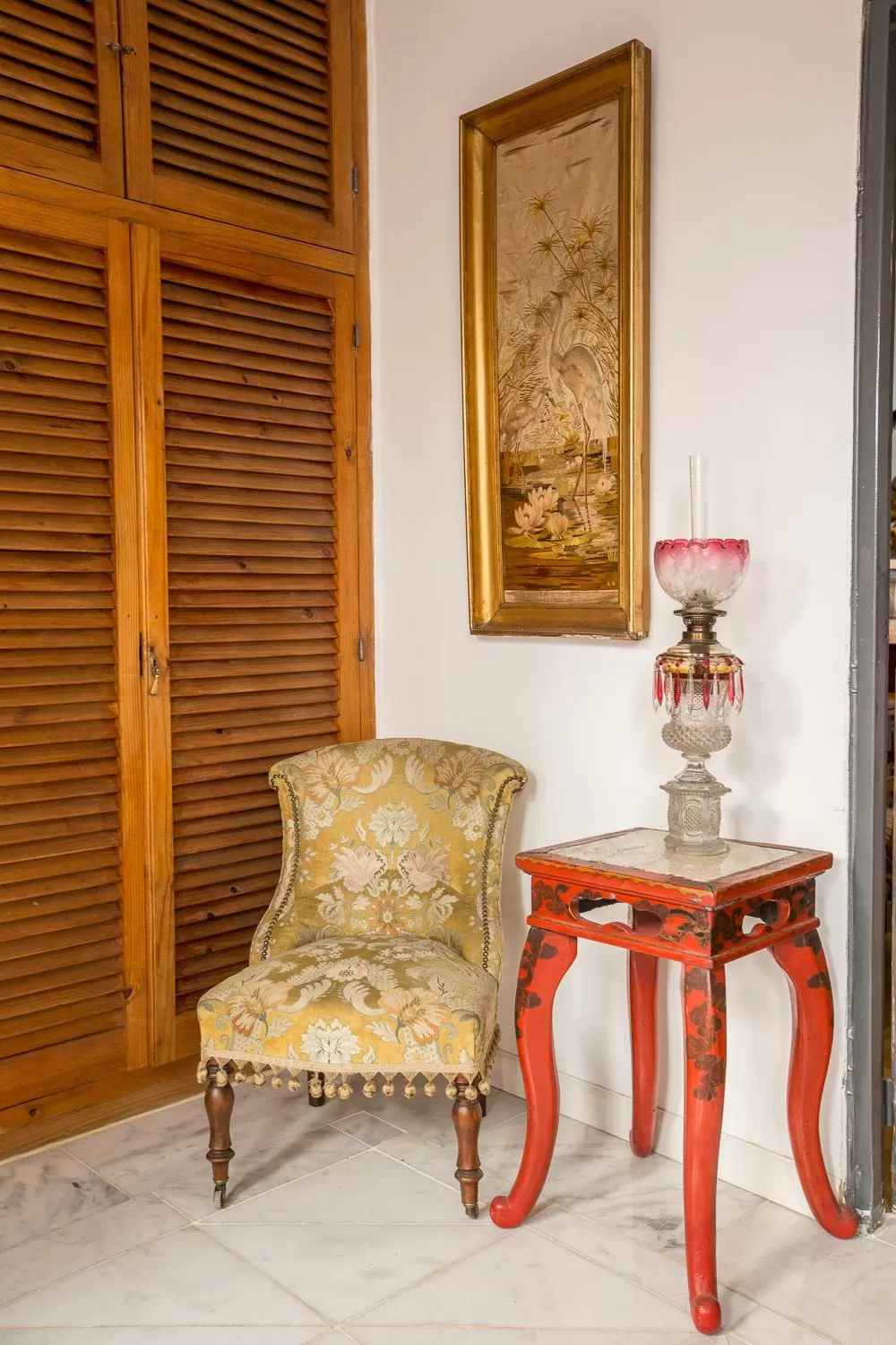 Decorative detail in Virreinato Hotel Boutique