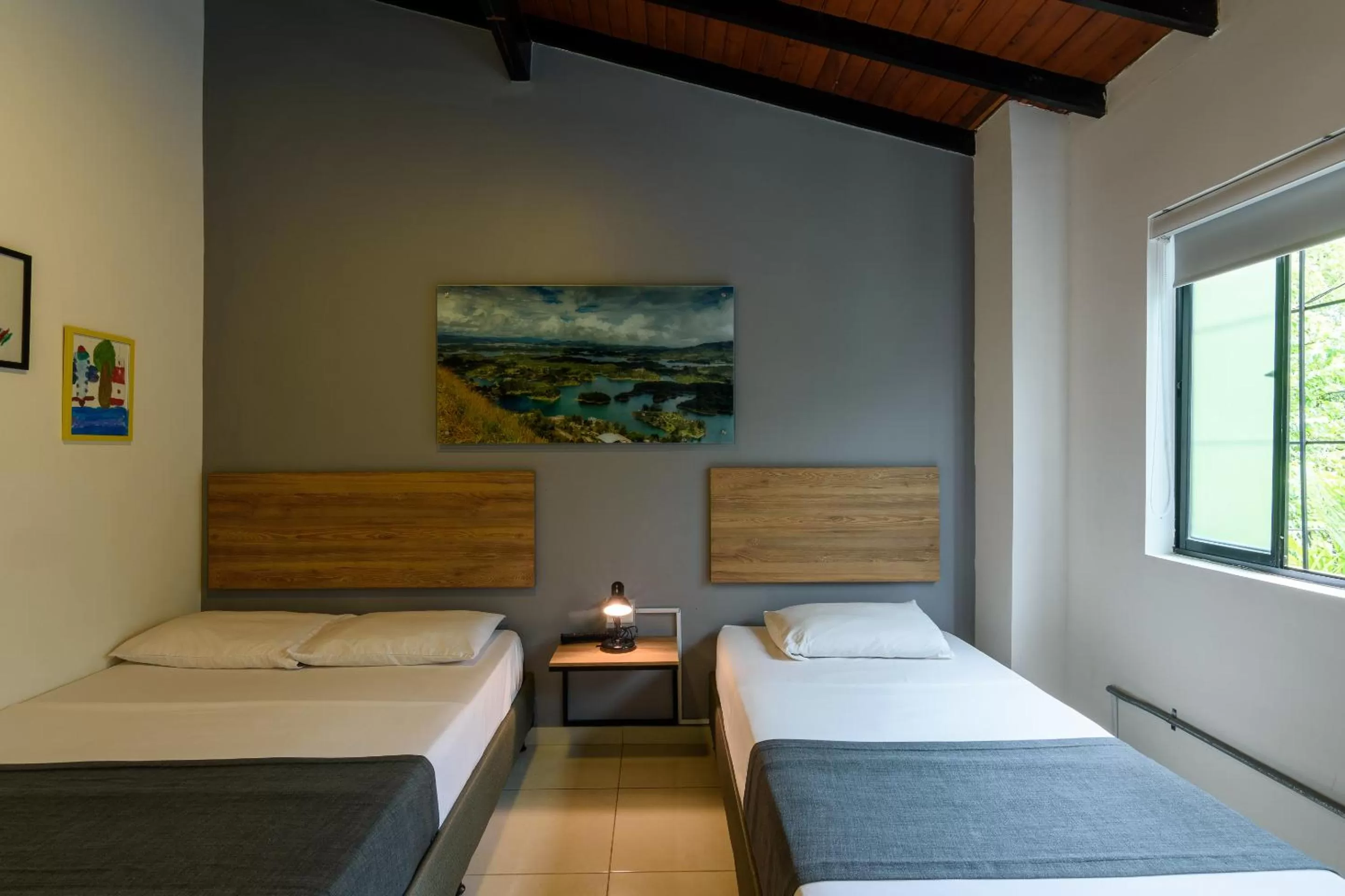 Bedroom, Bed in Med la palma