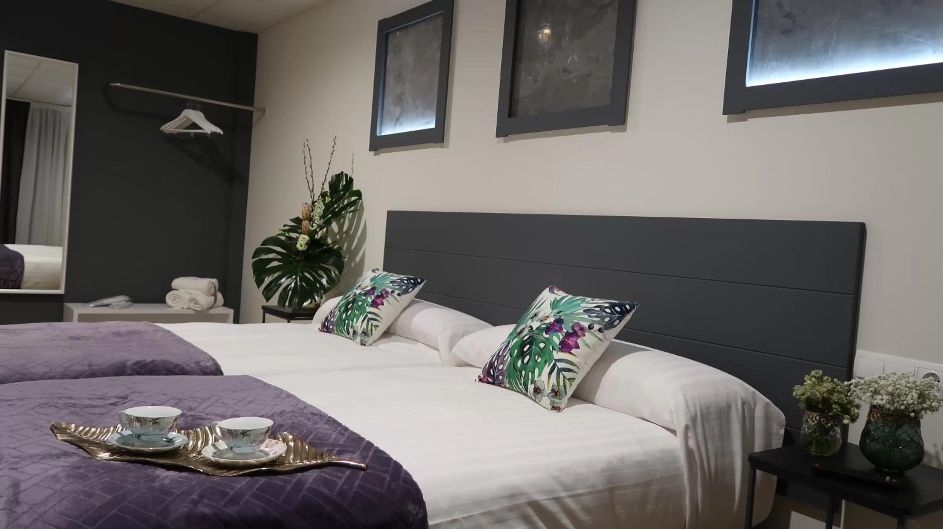 Decorative detail, Bed in Hotel Malecon