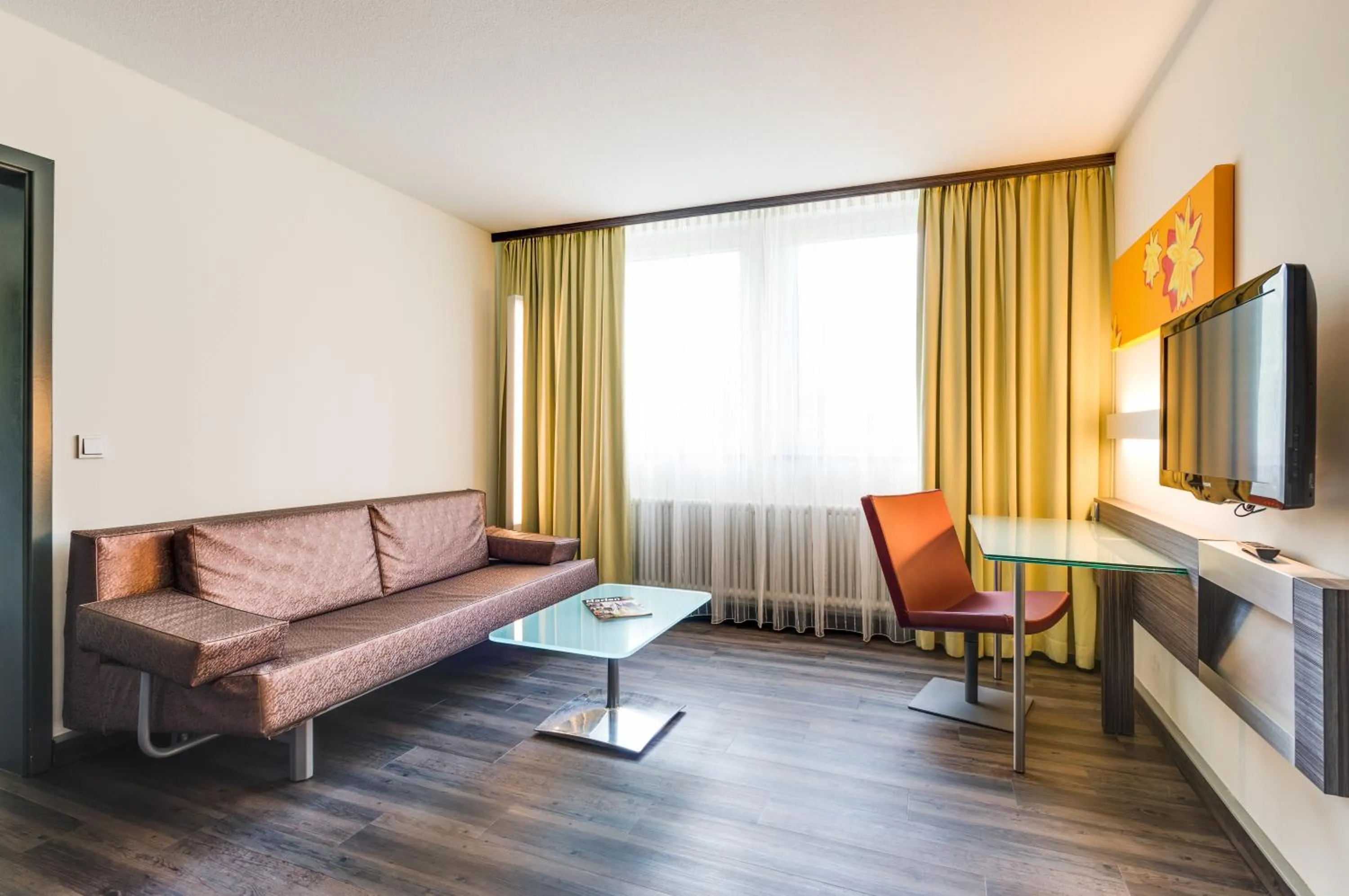 Seating area in Novina Hotel Wöhrdersee Nürnberg City