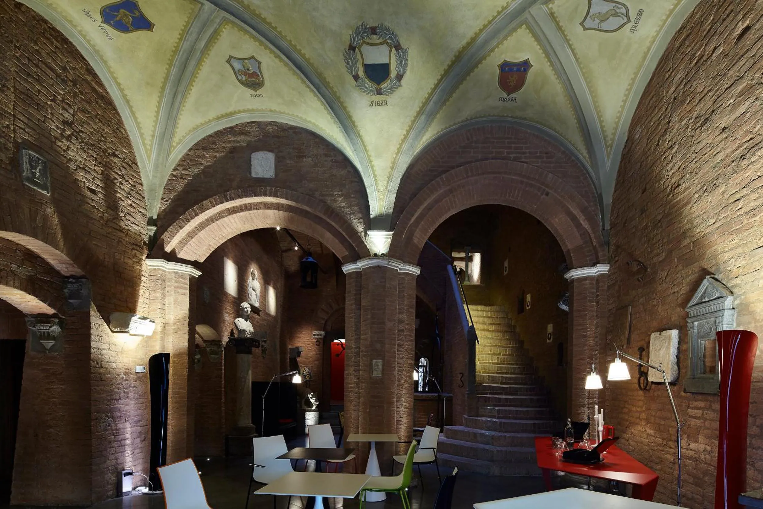 Lobby or reception in Palazzetto Rosso - Art Hotel
