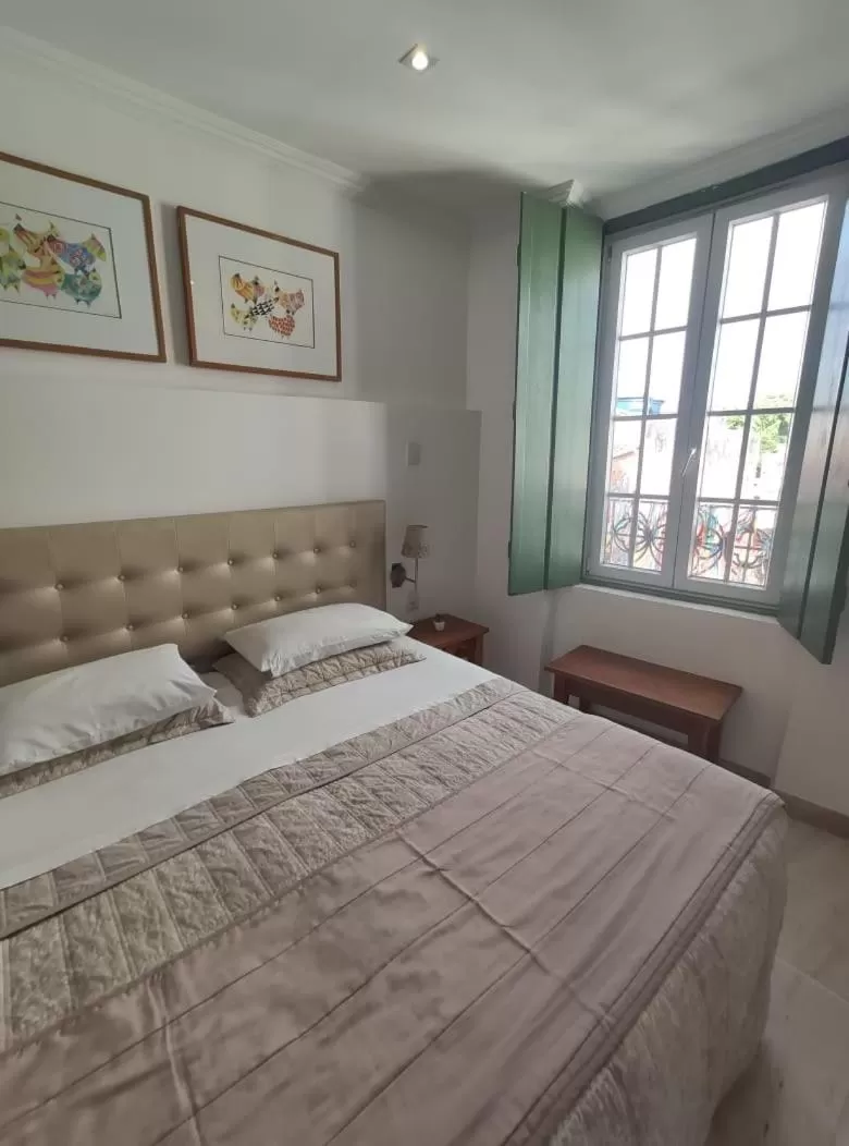 Bed in Pousada Bahia Pelô