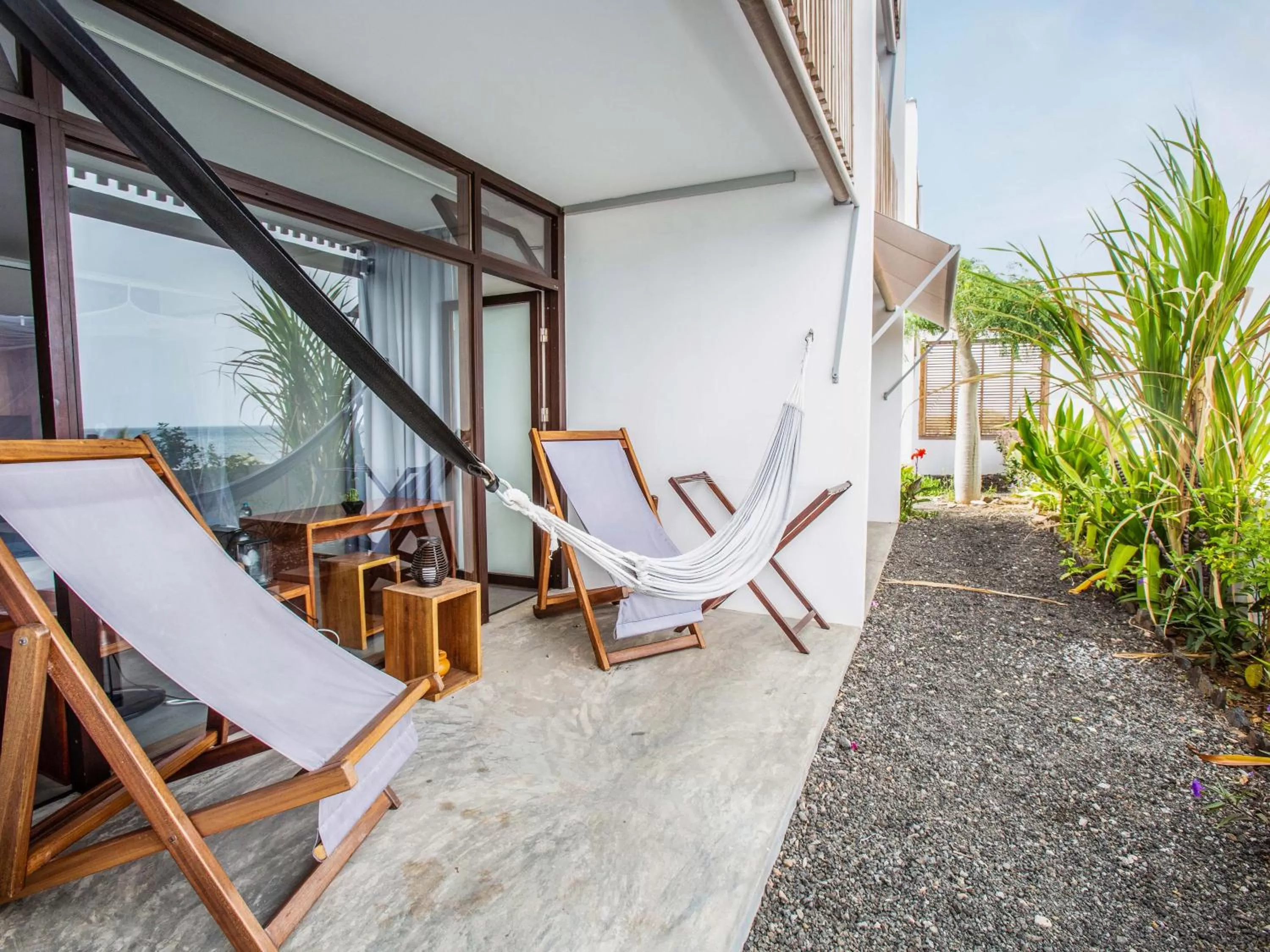 Balcony/Terrace in King Fisher Village Eco-Boutique Hotel