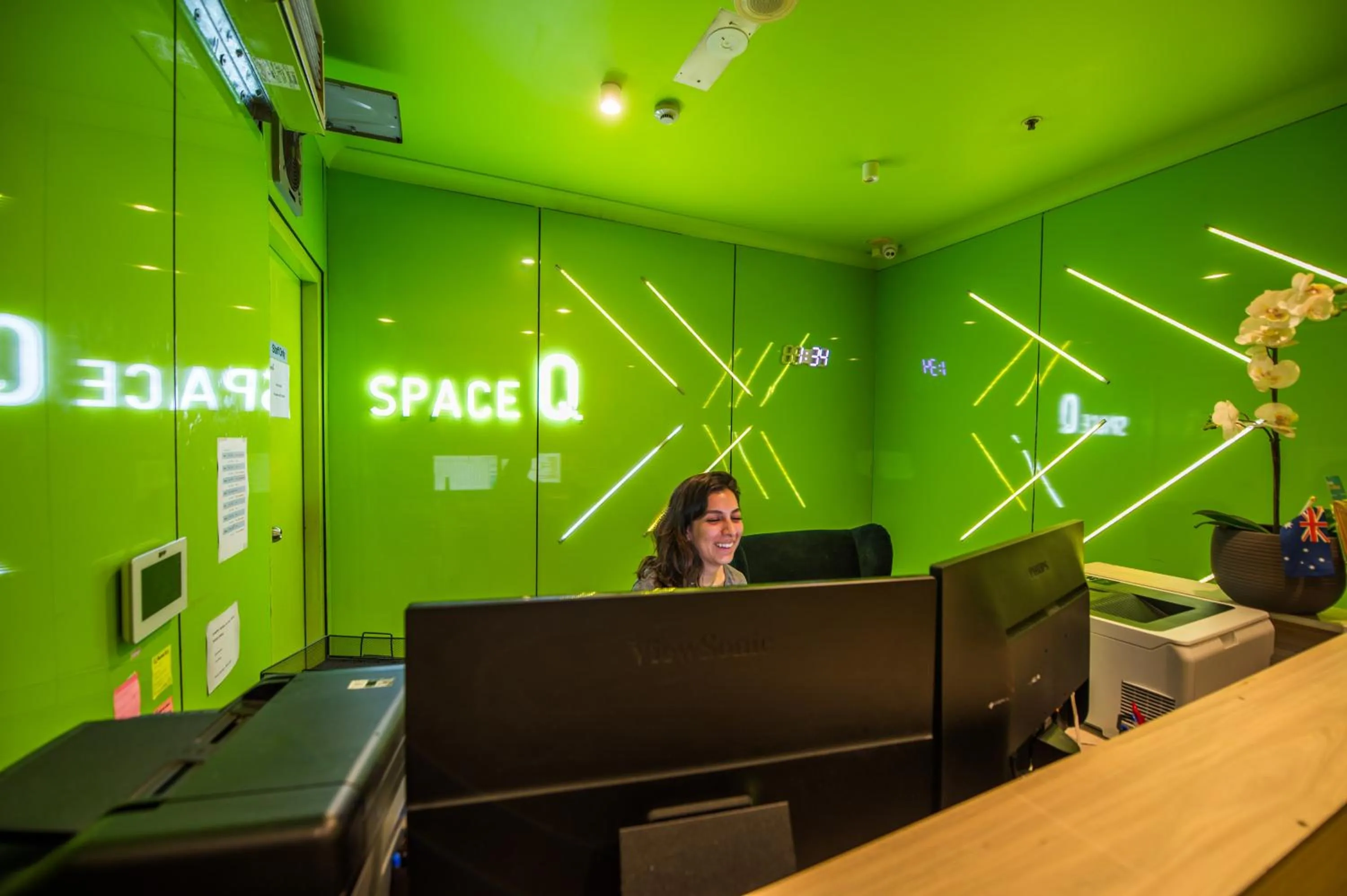 People in Space Q Capsule Hotel