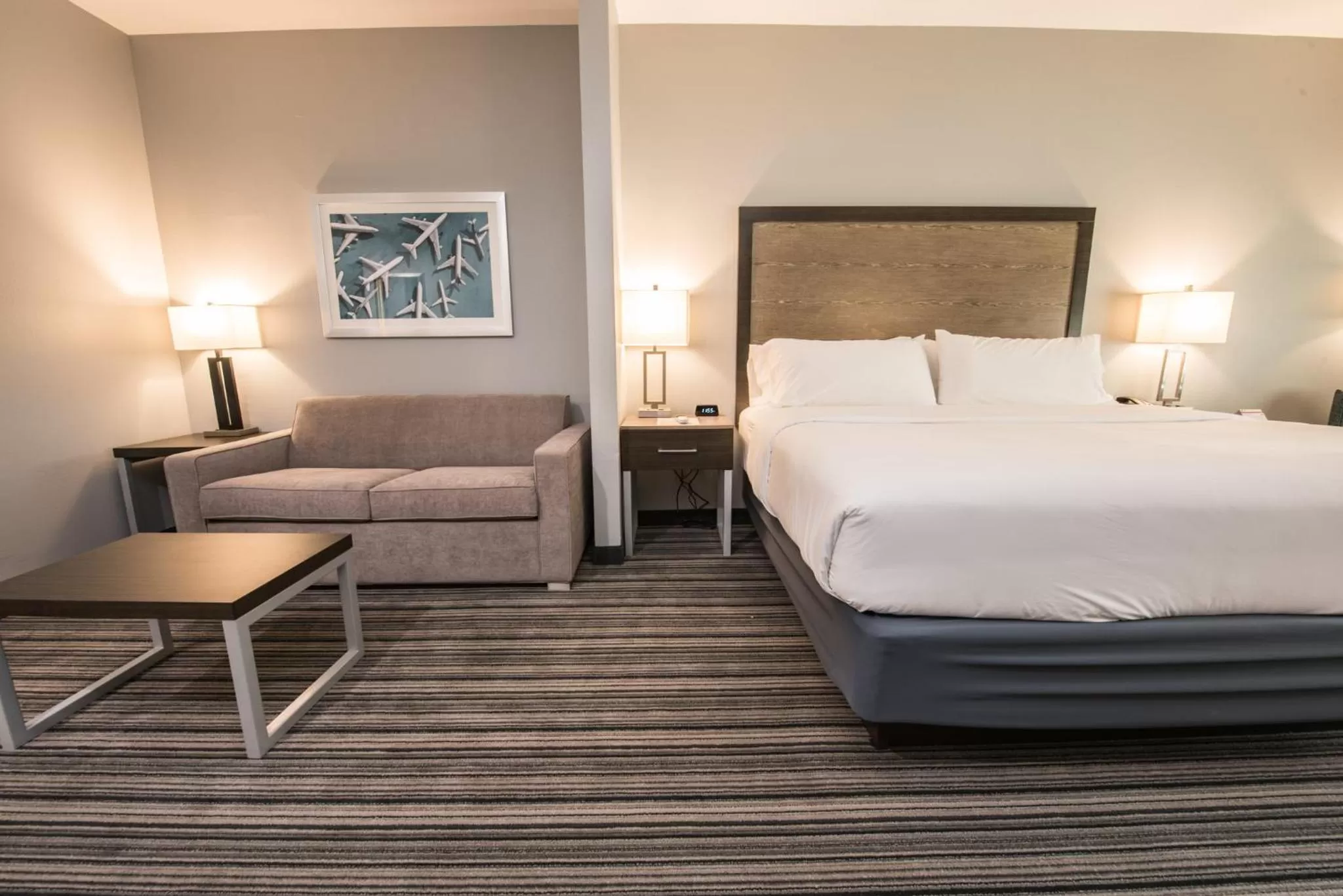 Photo of the whole room, Bed in Holiday Inn Express & Suites Houston - Hobby Airport Area by IHG