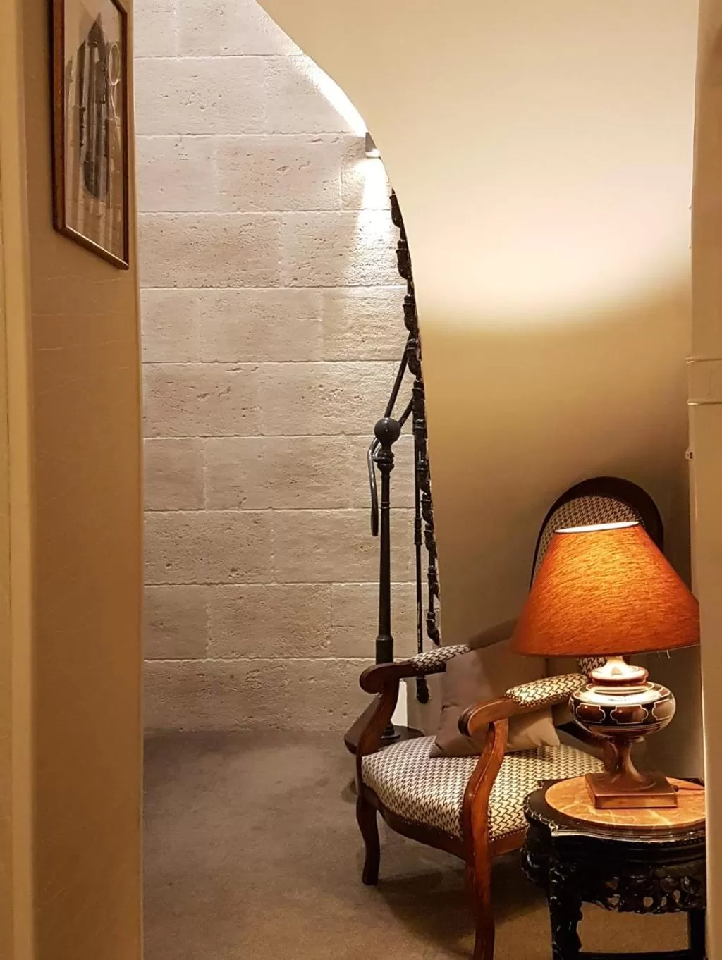 Decorative detail in Hôtel du Parc