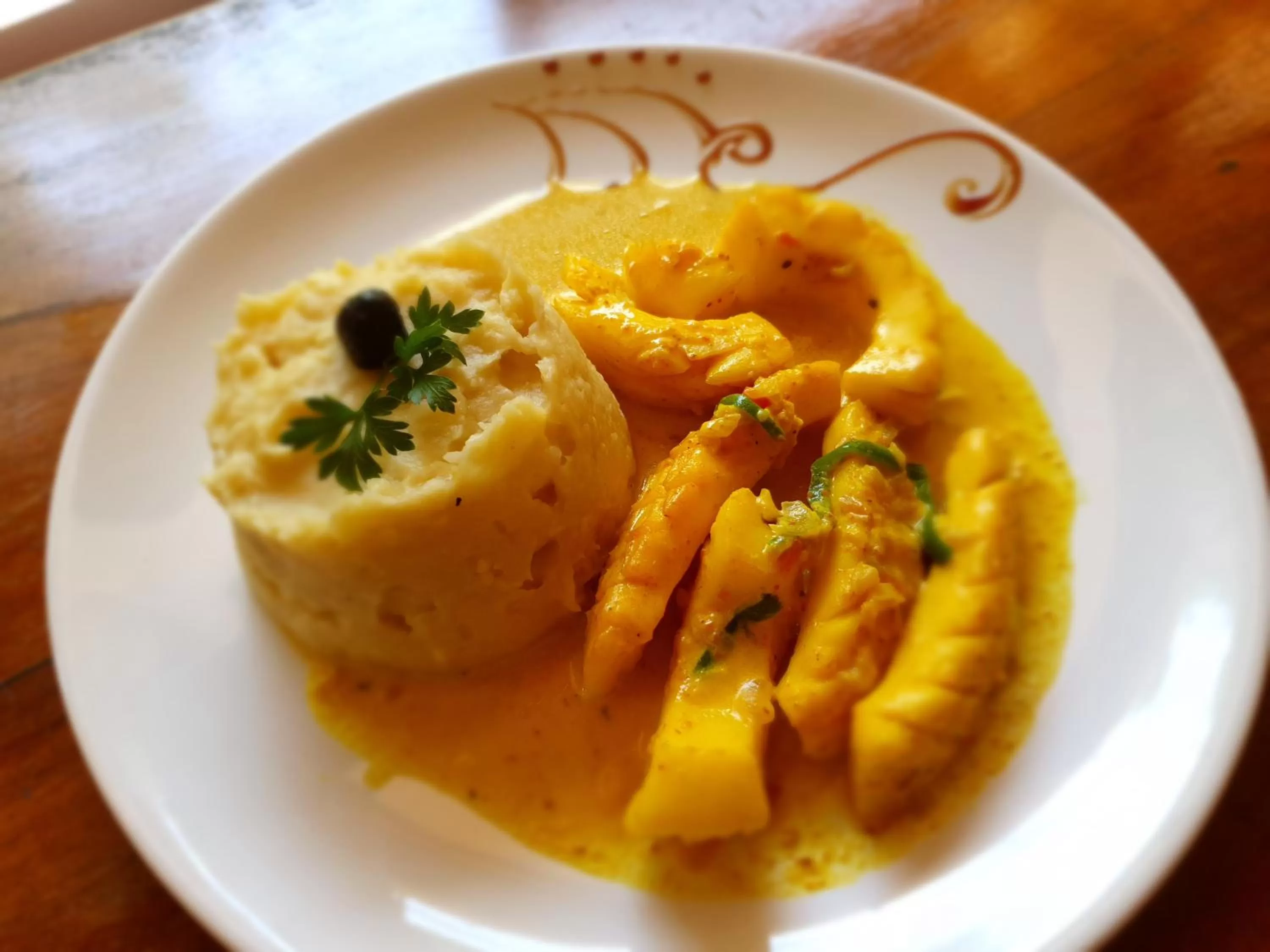 Food in Hotel Lakana Ramena