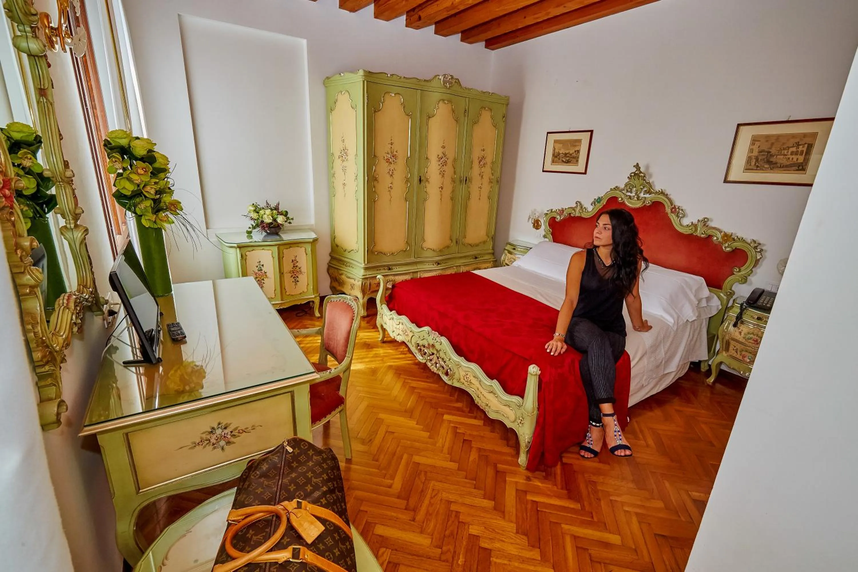 Bed in Hotel Riviera dei Dogi