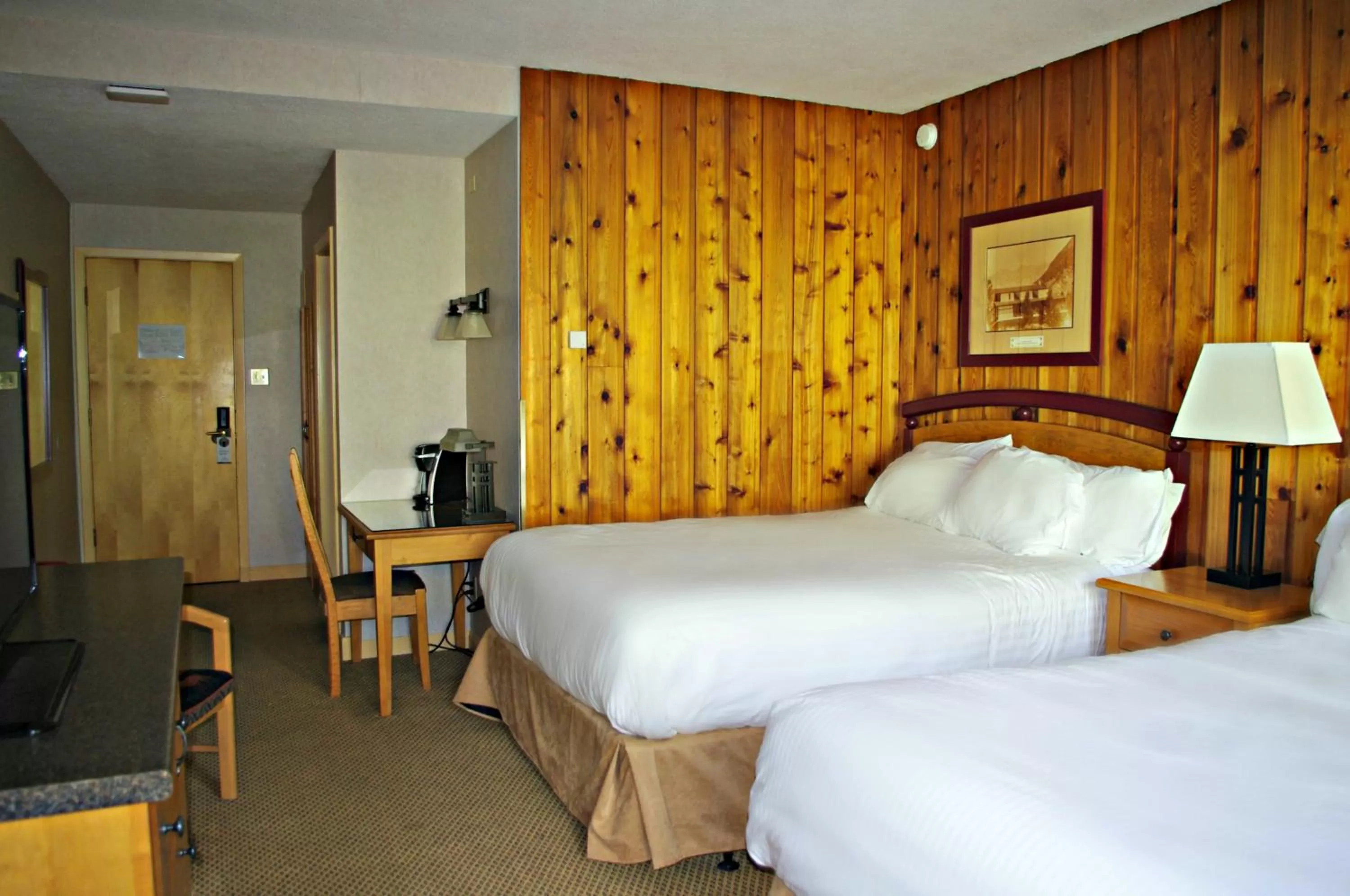 Bed in Fairmont Hot Springs Resort