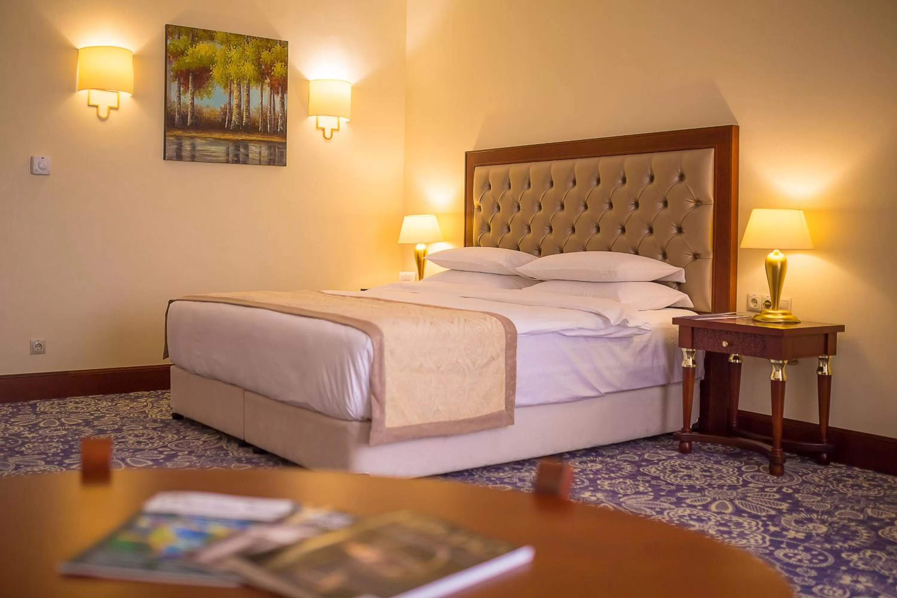 Bed in Ramada by Wyndham Almaty