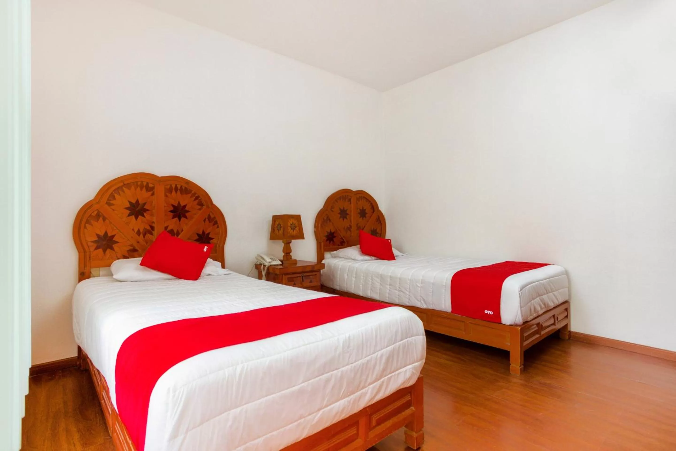 Bedroom in OYO Hotel Montes, Atlixco Puebla