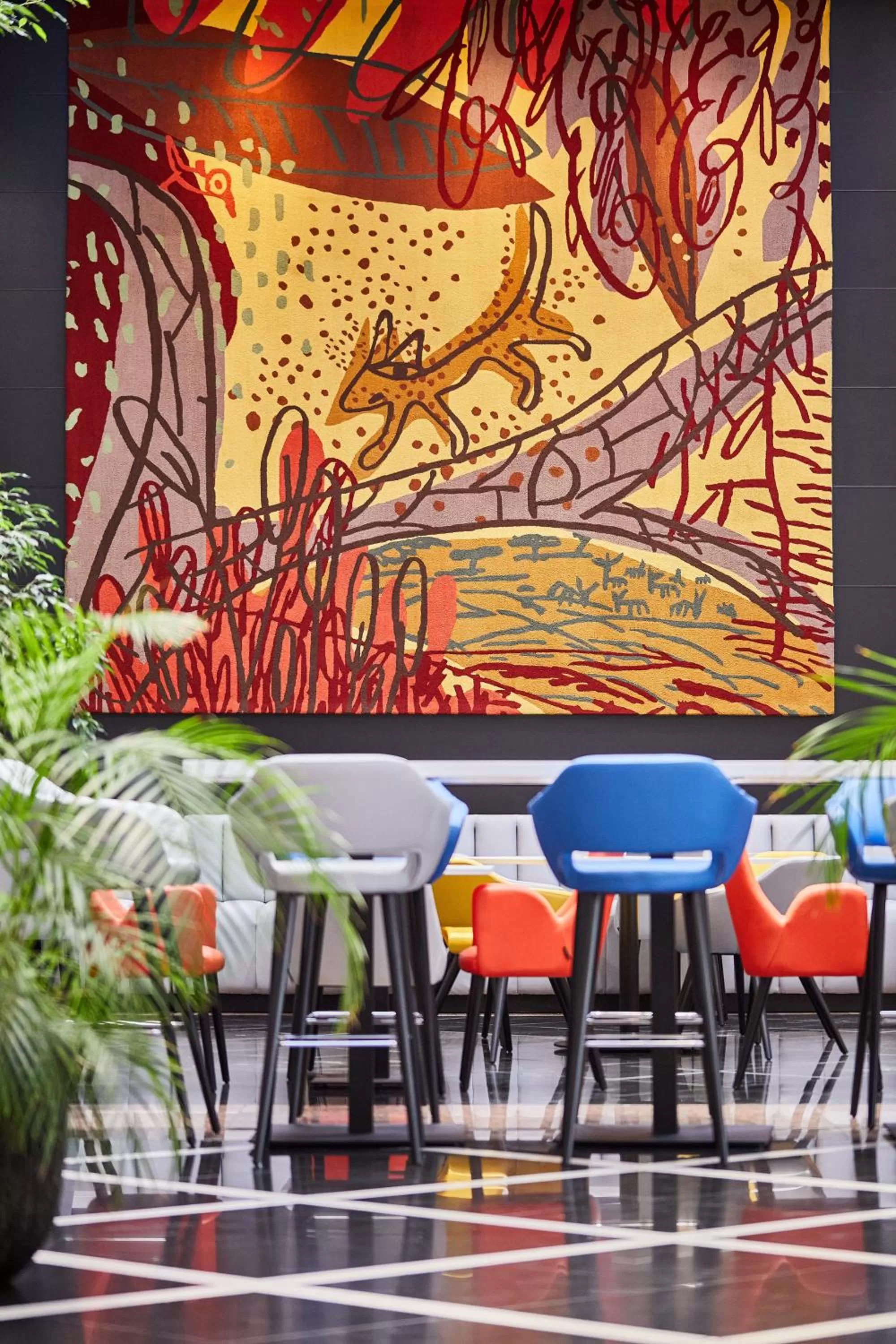 Lobby or reception in Silken Puerta Madrid