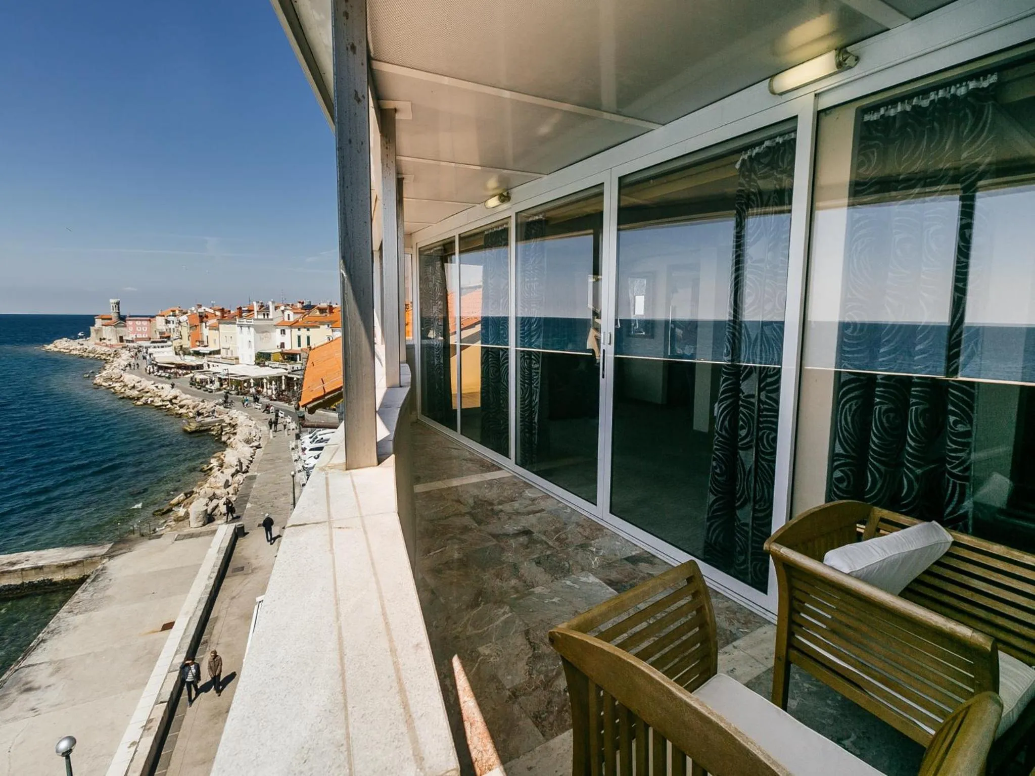 Balcony/Terrace in Hotel Piran