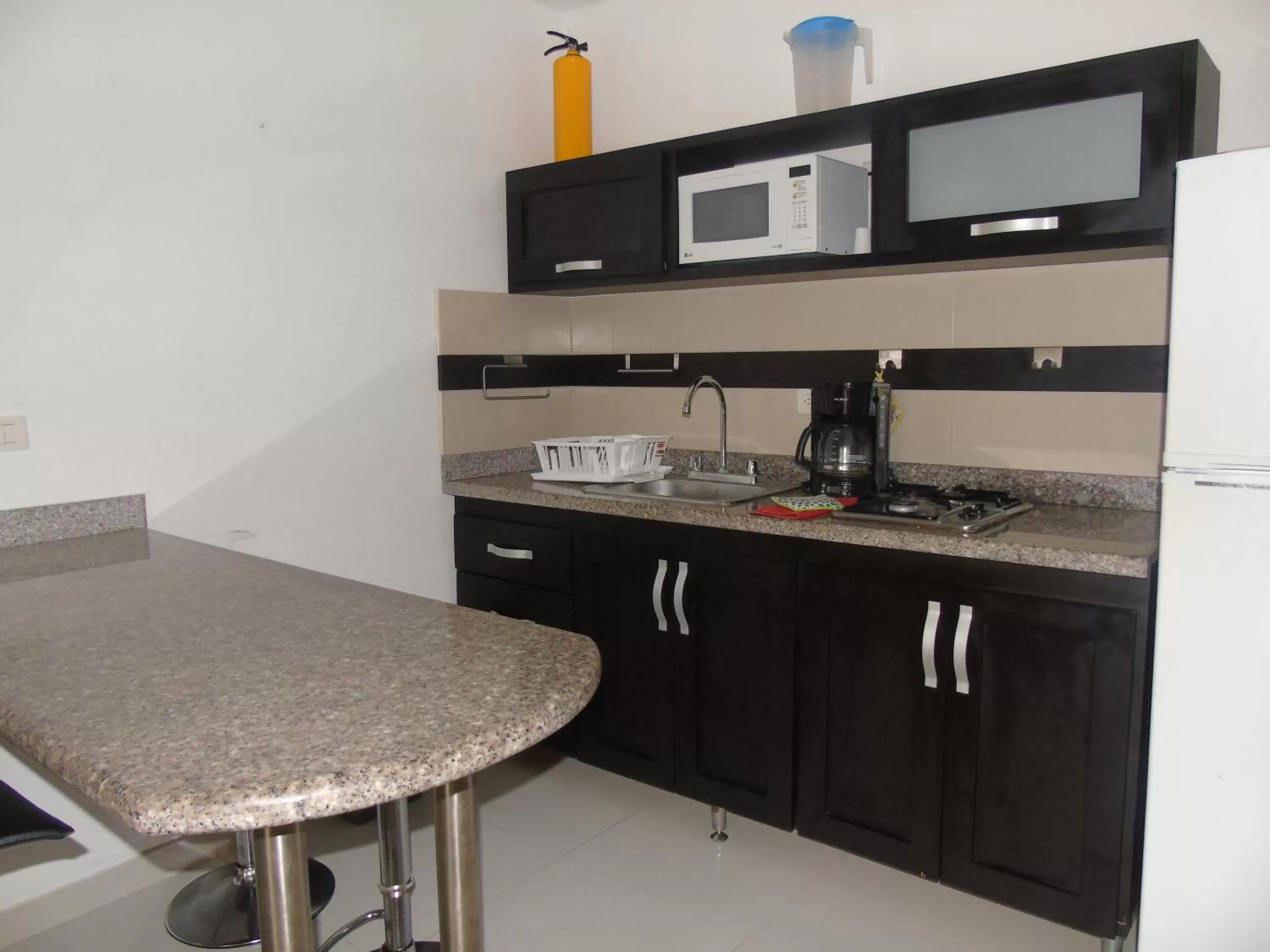 Kitchen or kitchenette in Villa San Miguel