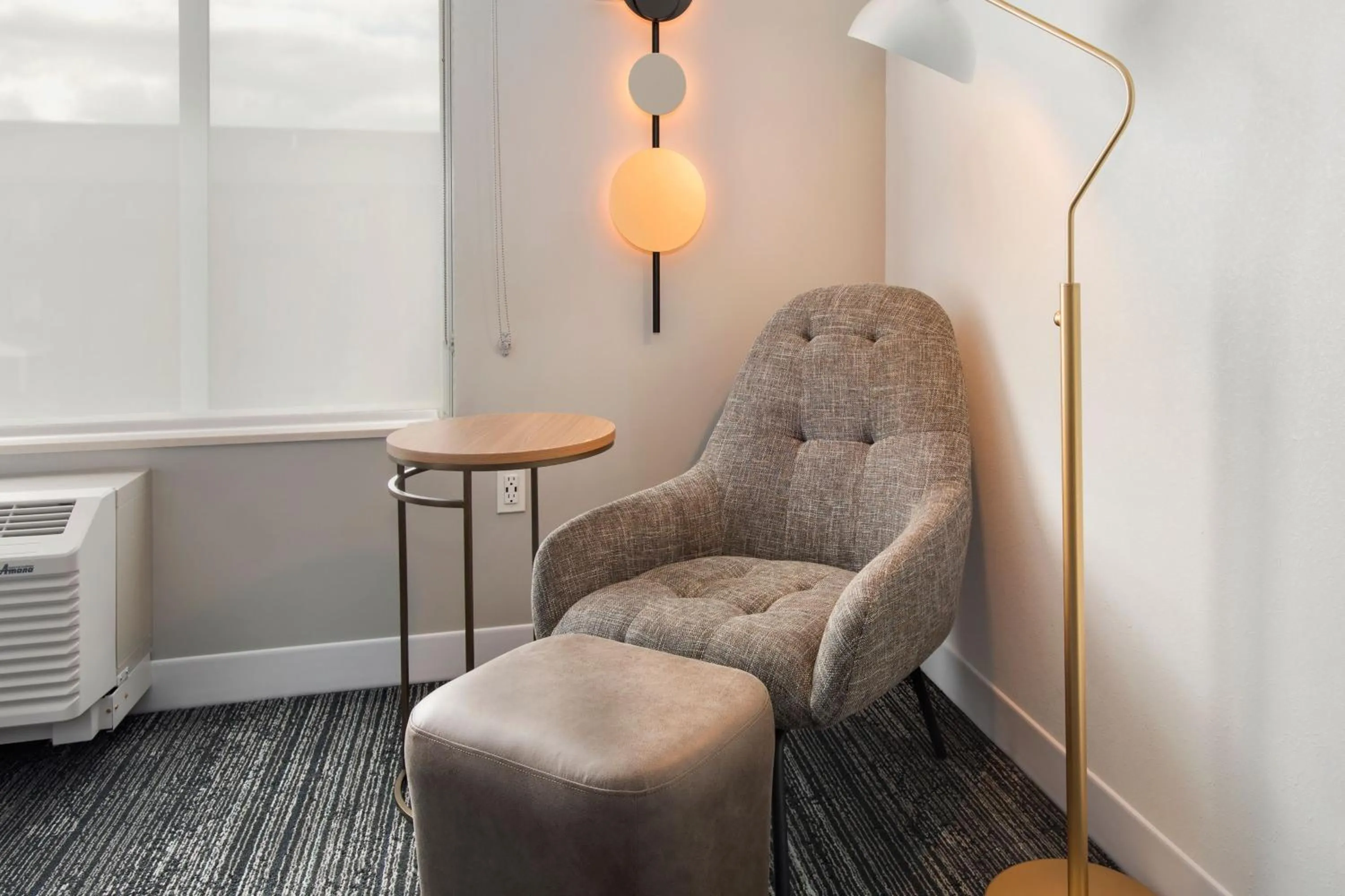 Photo of the whole room in TownePlace Suites Portland Airport ME