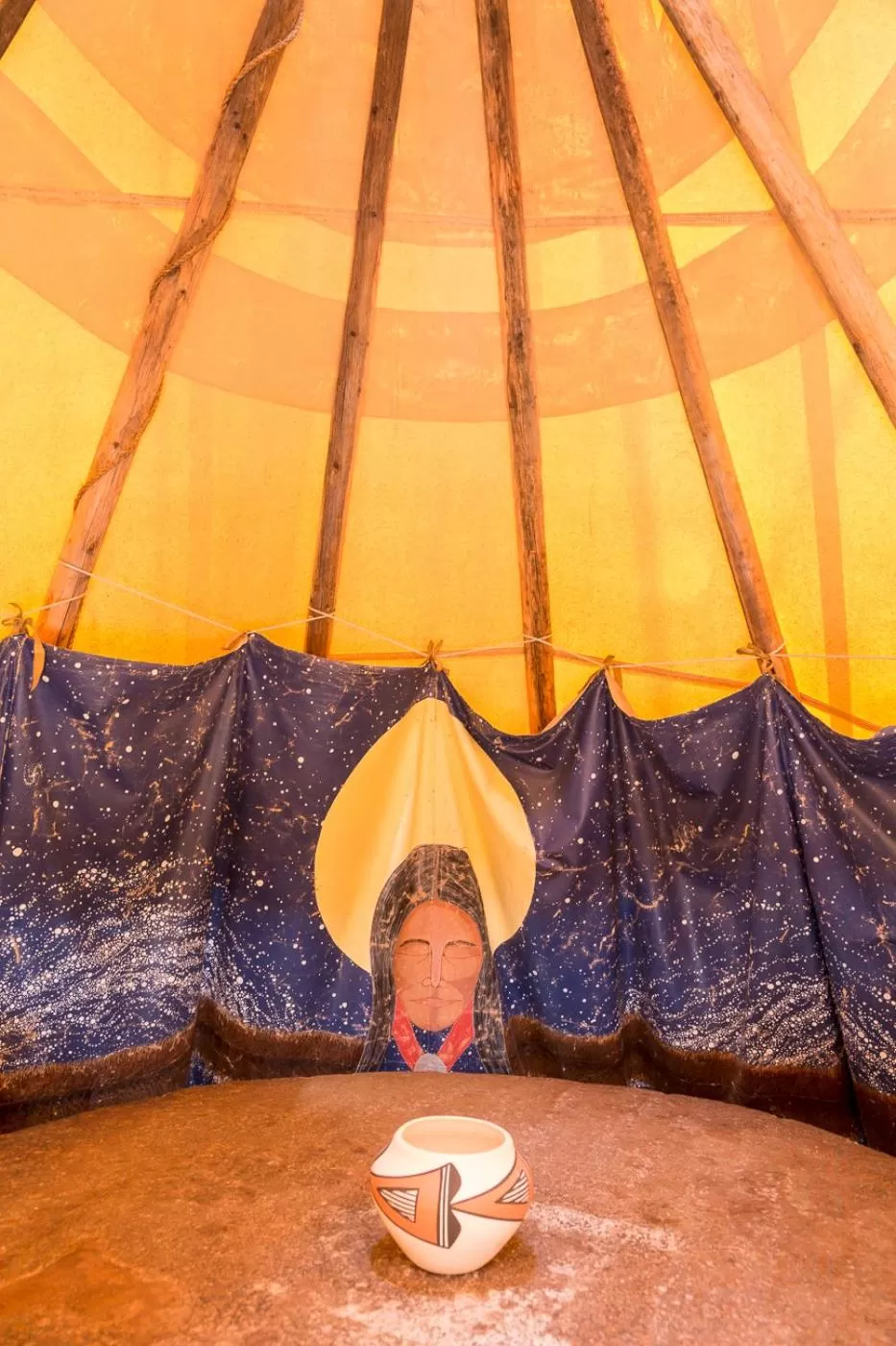 Decorative detail in Hotel Santa Fe