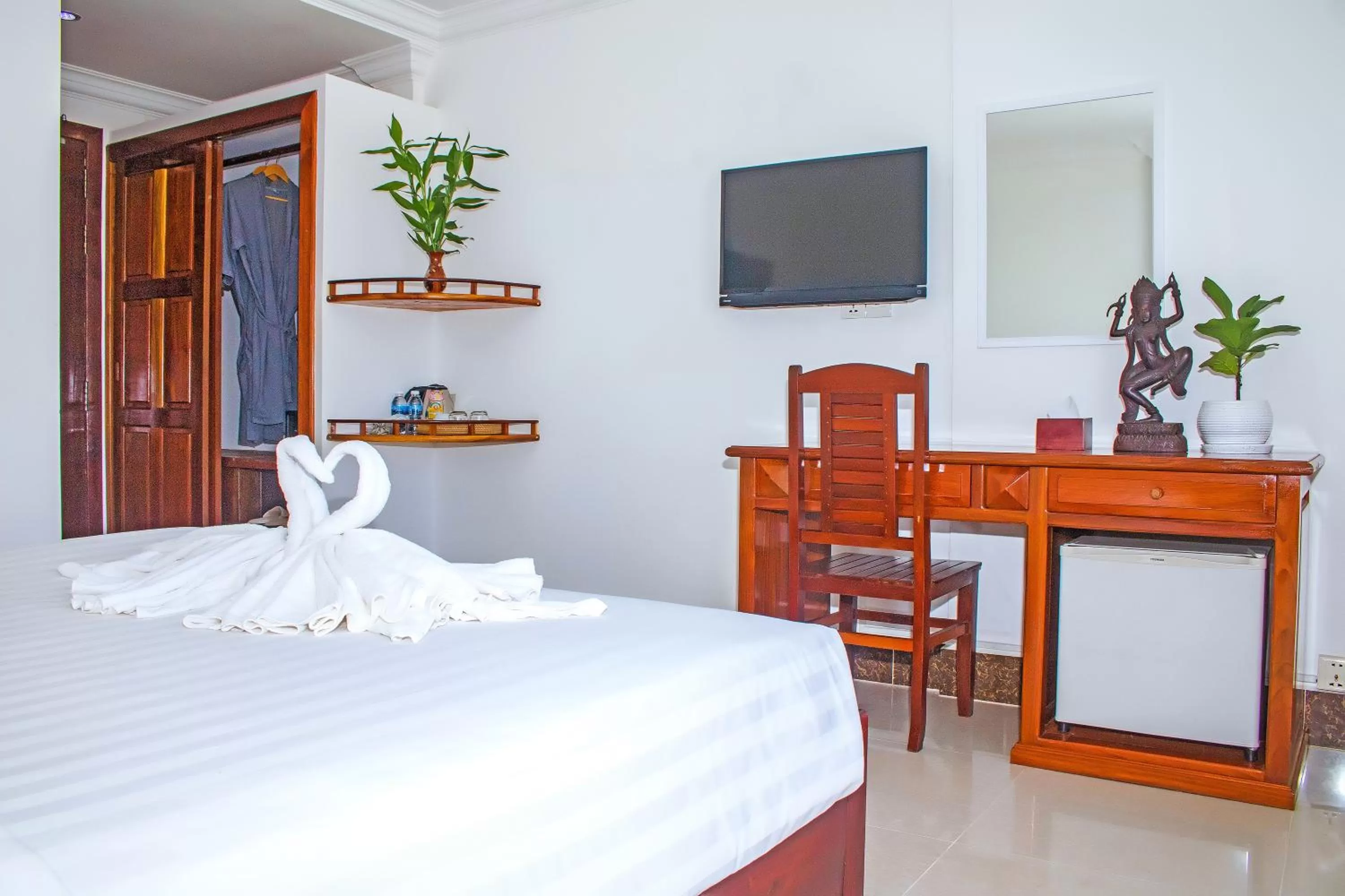 Bed in The Blanc Residence