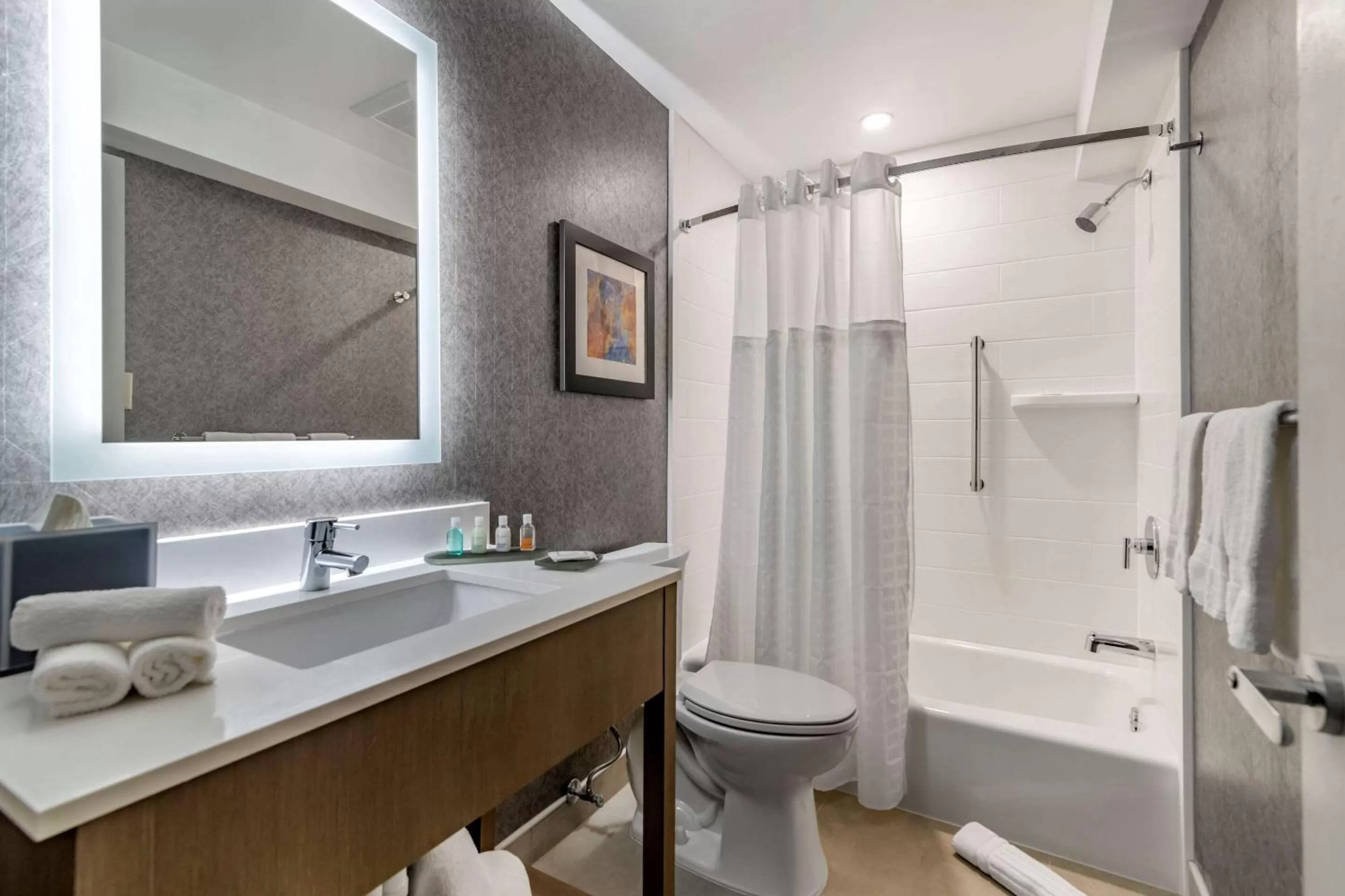 Bathroom in Clarion Inn Nashua