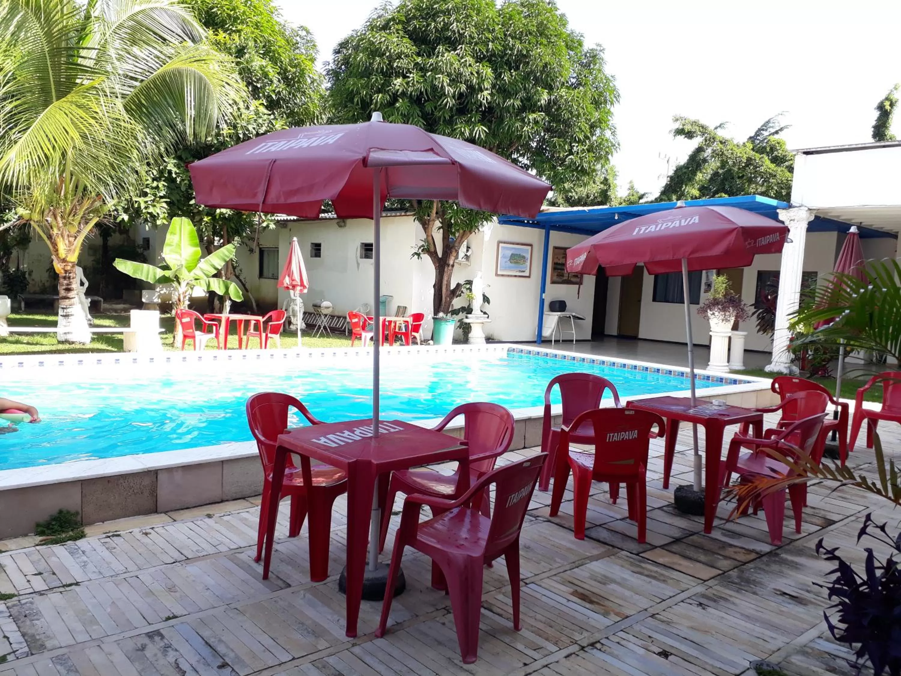Swimming Pool in Pousada Das Palmeiras