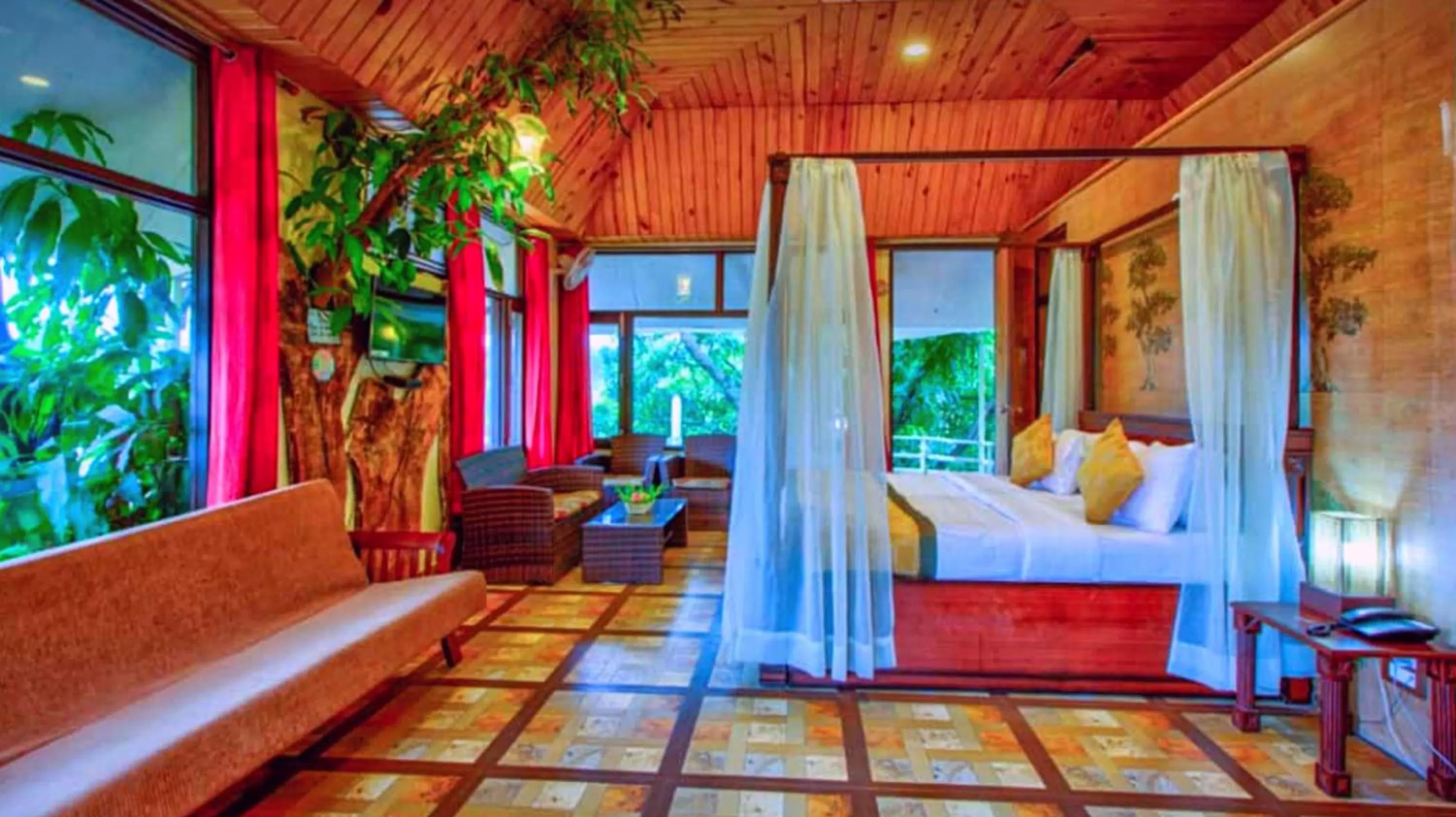 Photo of the whole room, Bed in Pyramid Home Divine - A Wellness Resort