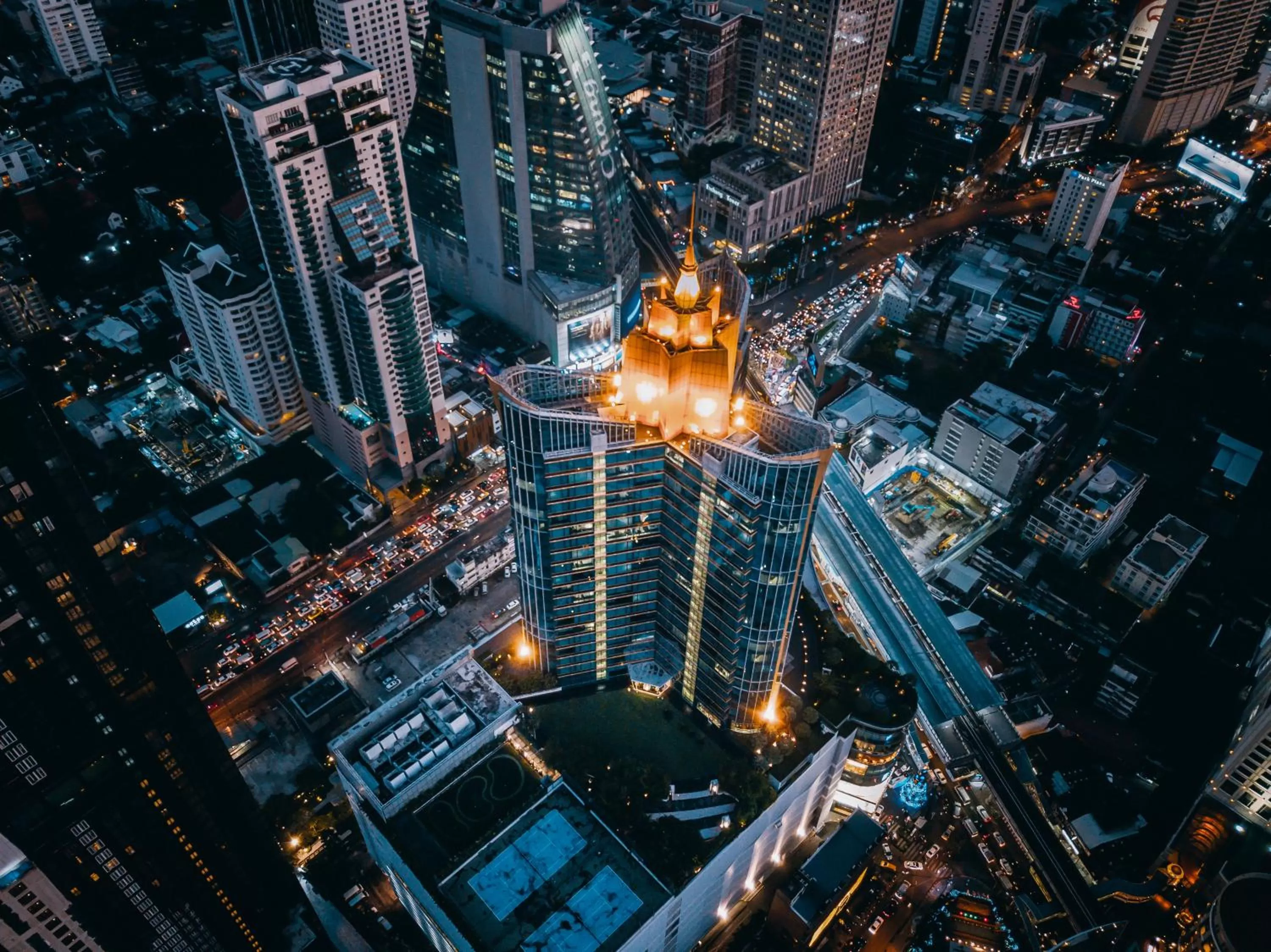 Bird's eye view in Grande Centre Point Hotel Terminal21