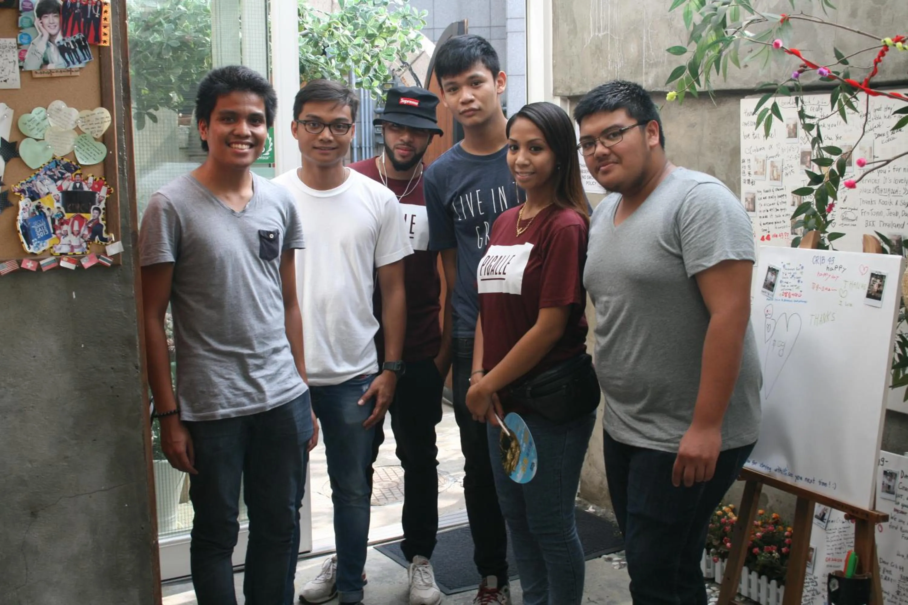 group of guests in Crib 49 Guesthouse - Foreigner only