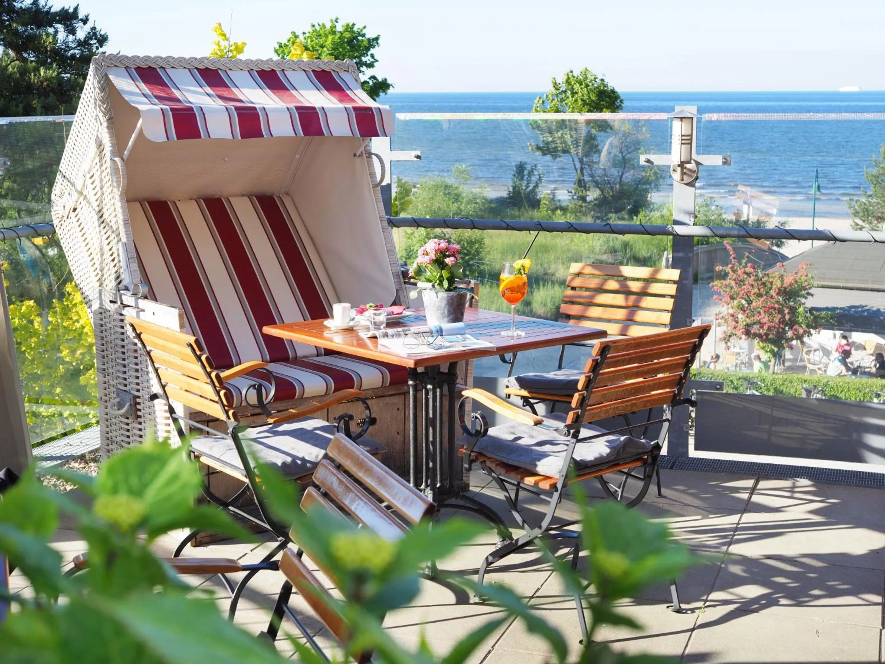 Restaurant/places to eat in Strandvillen Heringsdorf