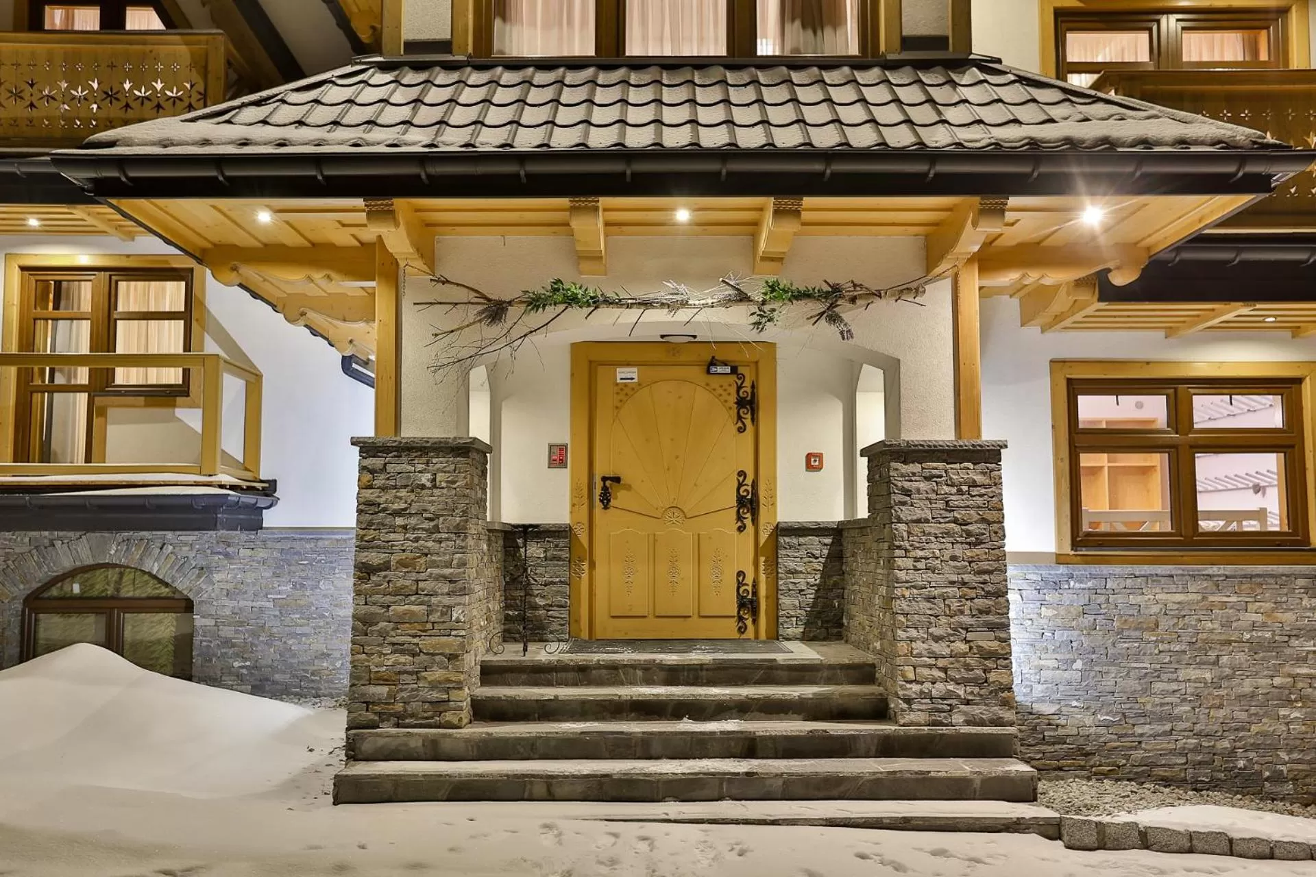 Property building in Górskie Wspomnienie