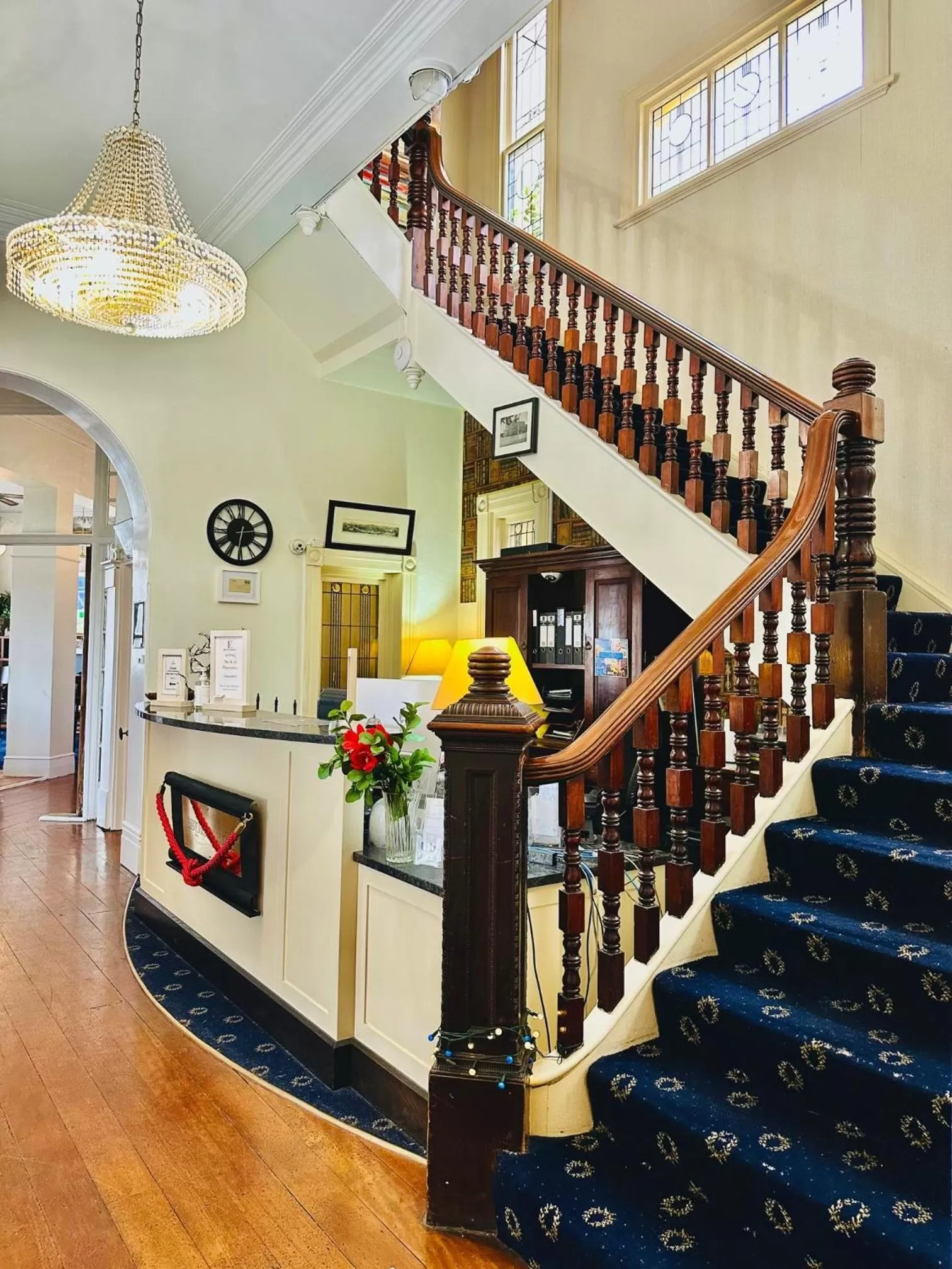 Lobby or reception in The Esplanade Hotel