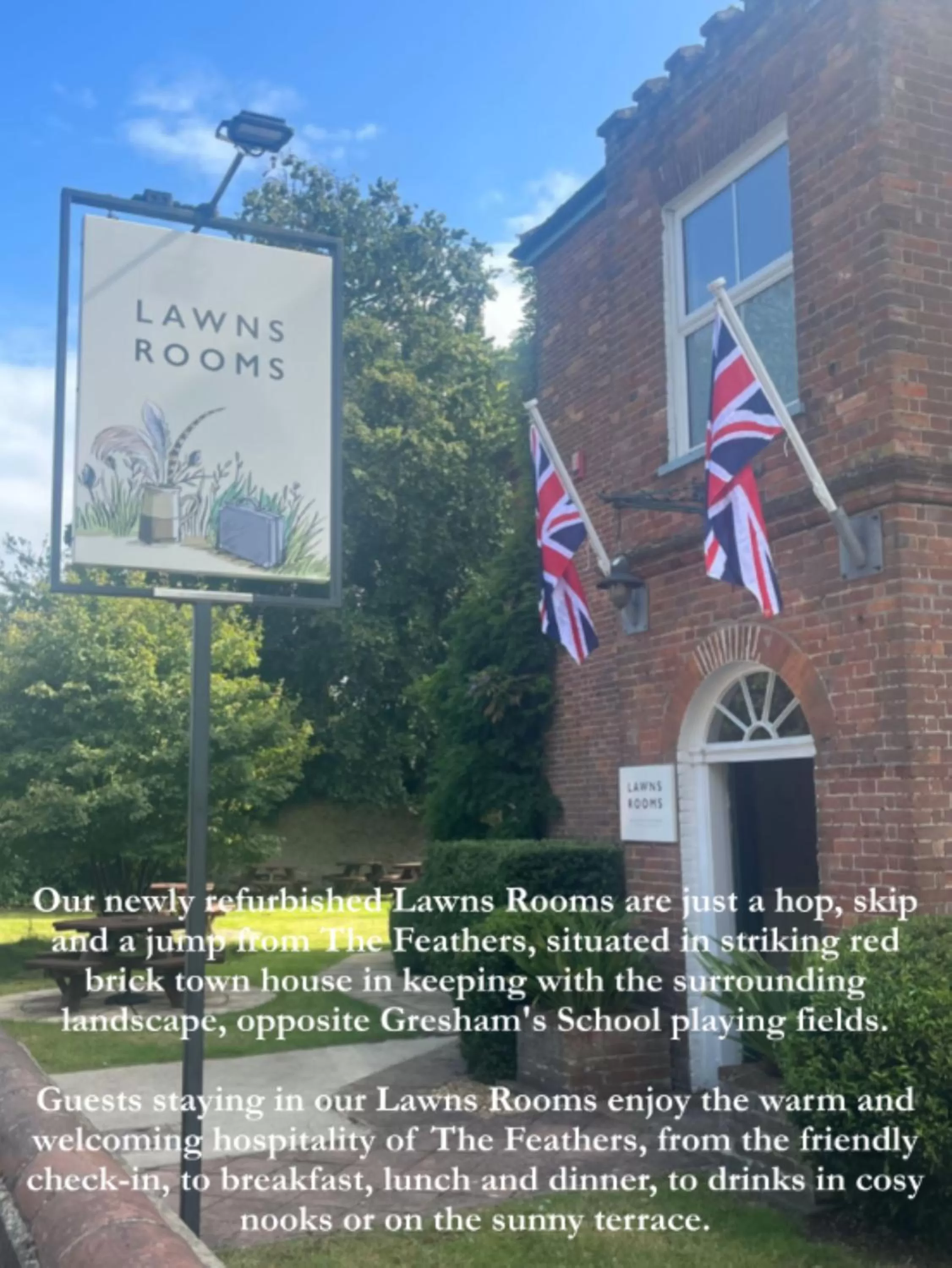 Property building in The Feathers Holt