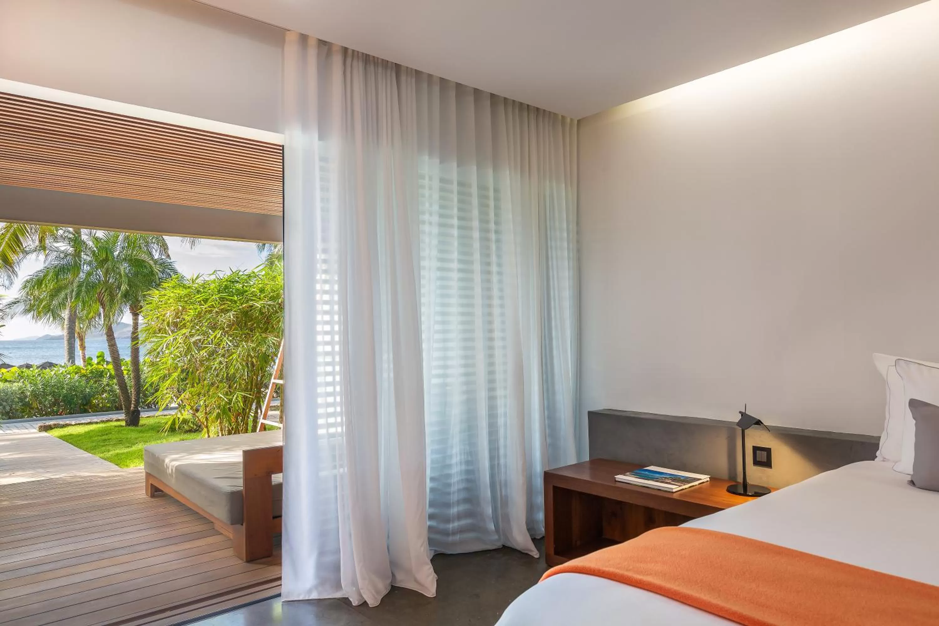 Bed in Hotel Christopher Saint Barth