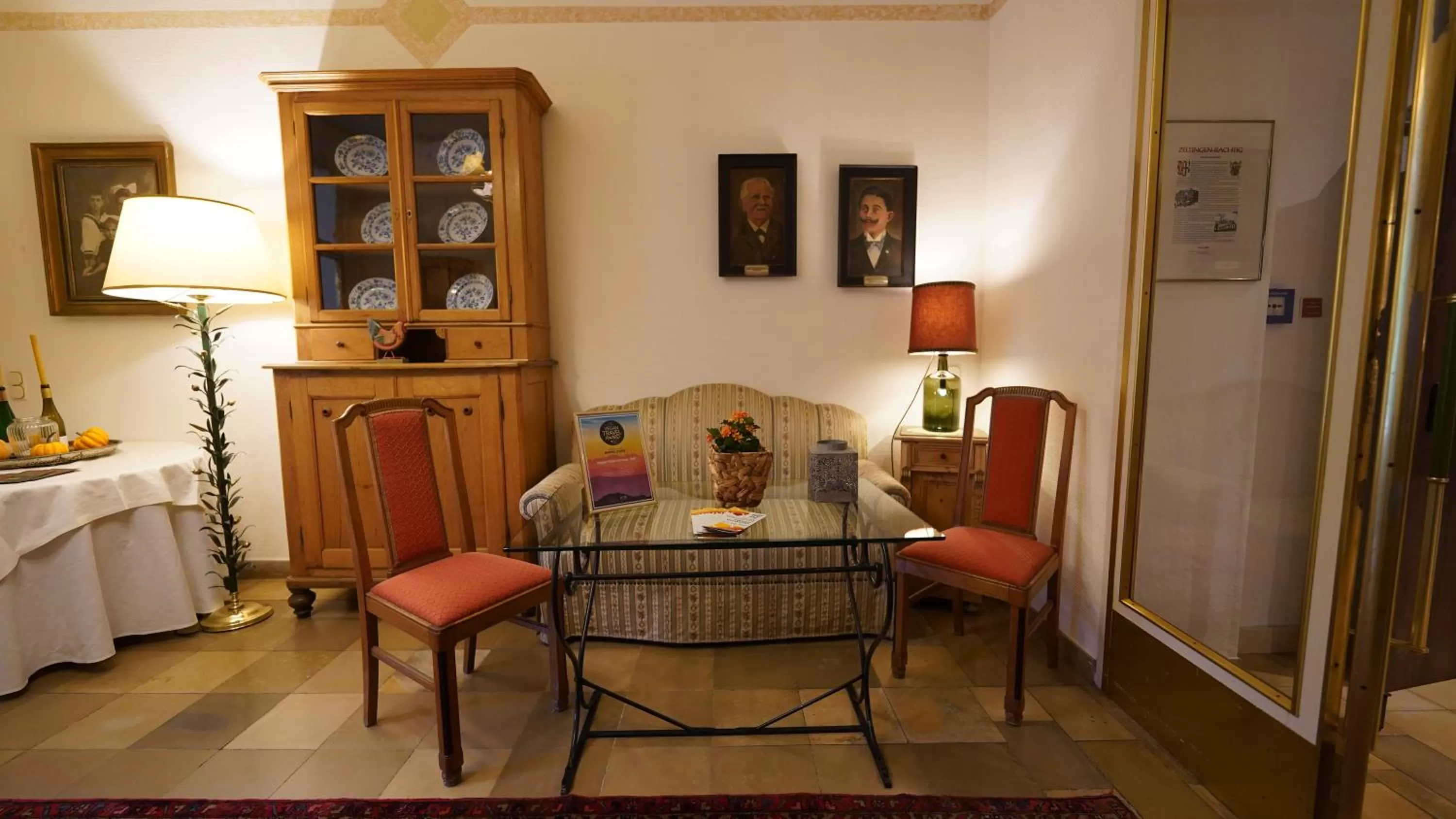 Lobby or reception in Vegan Hotel und Restaurants Nicolay 1881