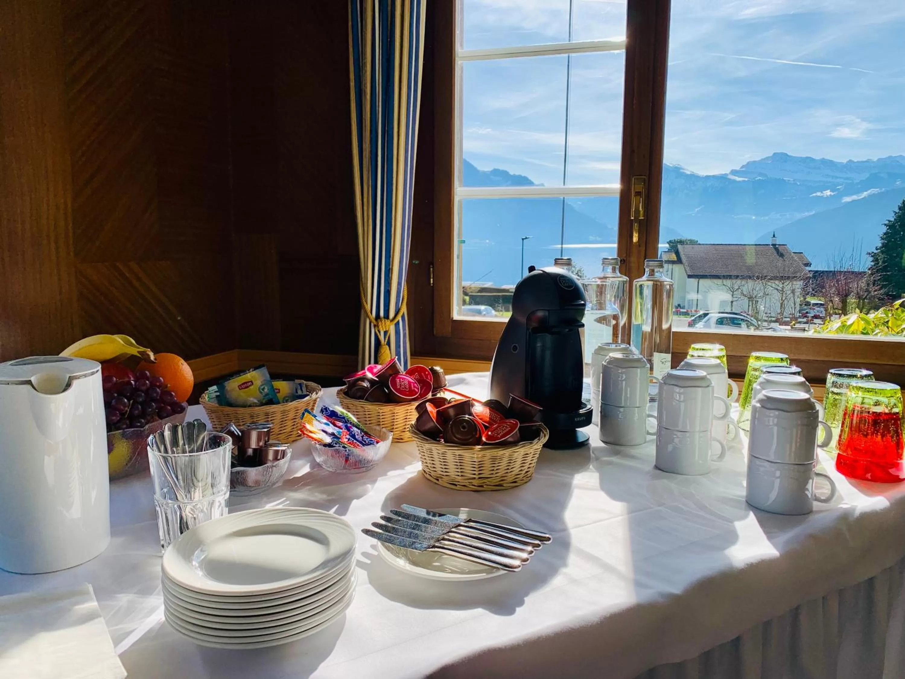 Coffee/tea facilities in Hotel Friedheim