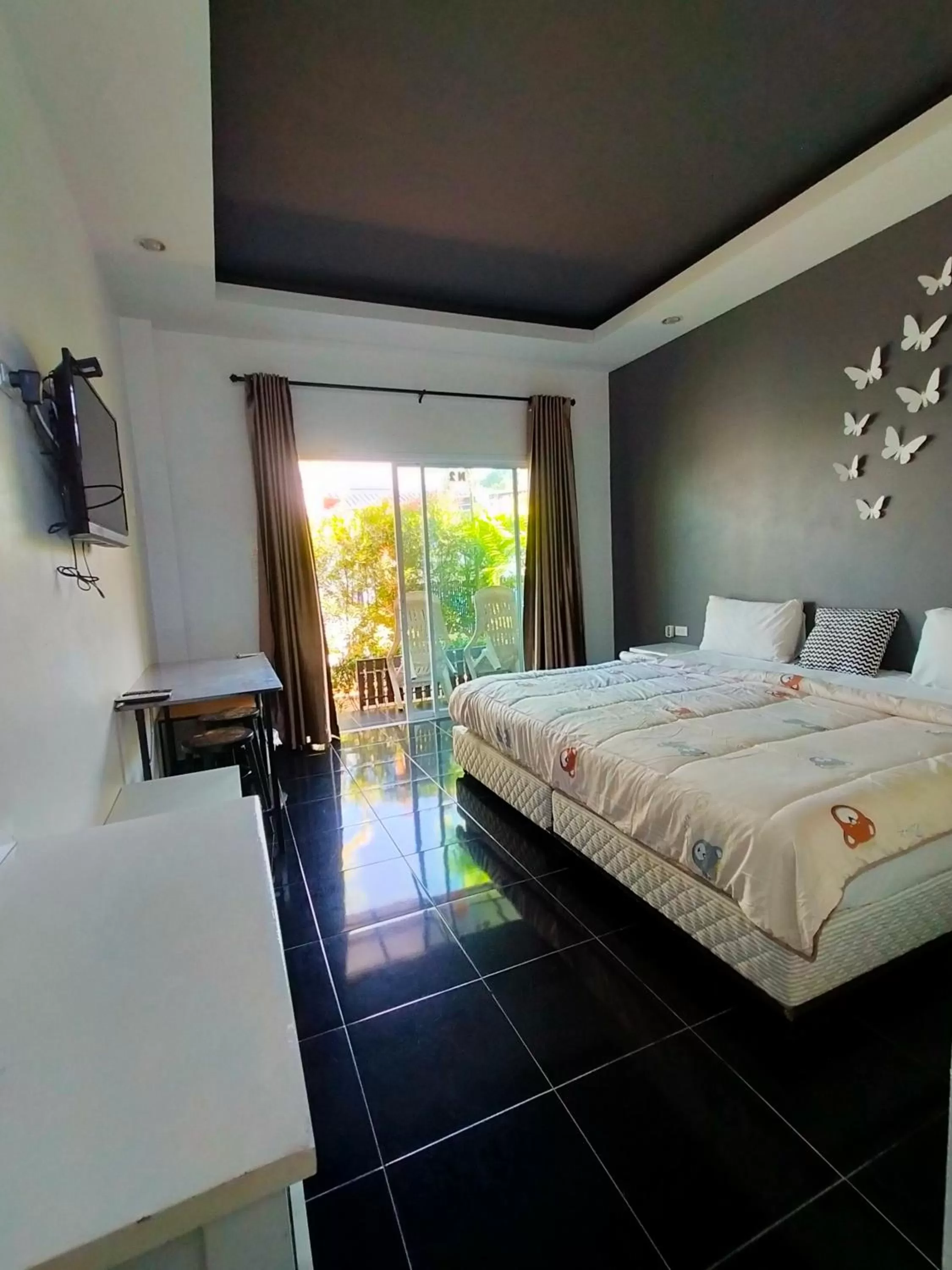 Bed in Nemo 2 Resort