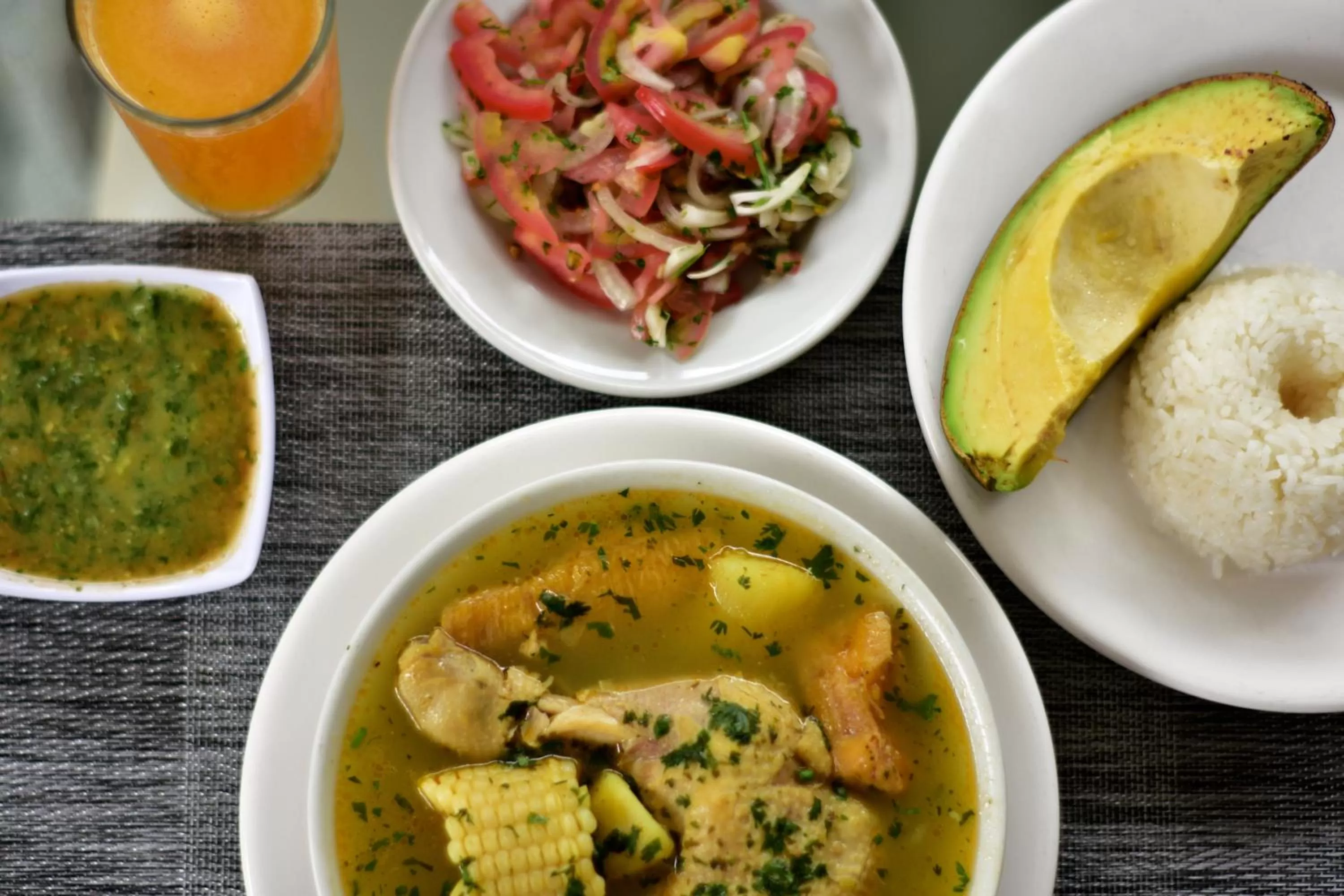 Food close-up in Hotel Flamingo Cali