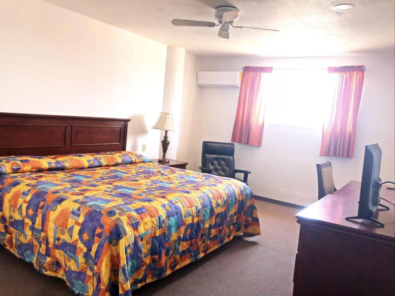 Bed in Hotel Paquime