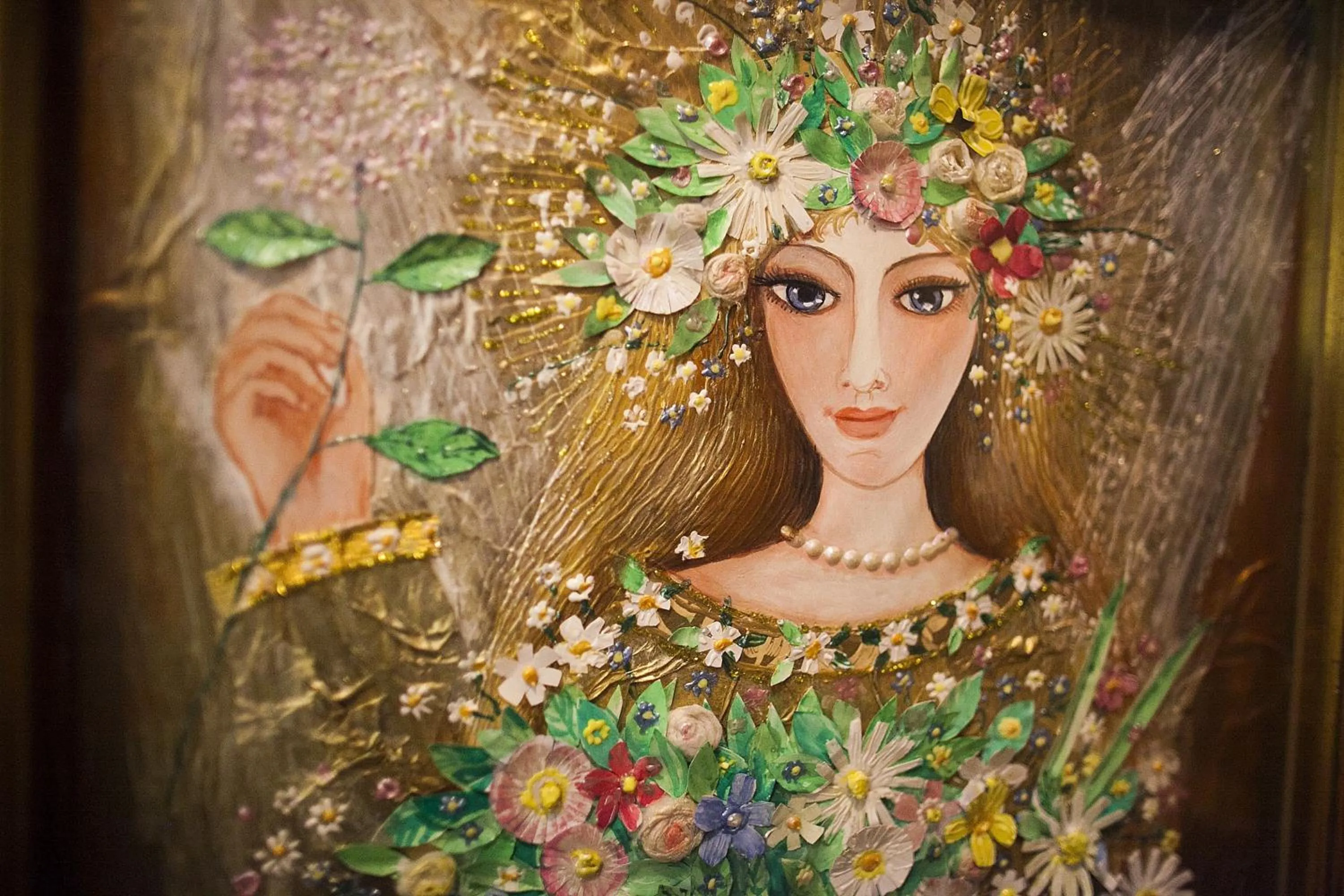 Decorative detail in Aparthotel Oberża