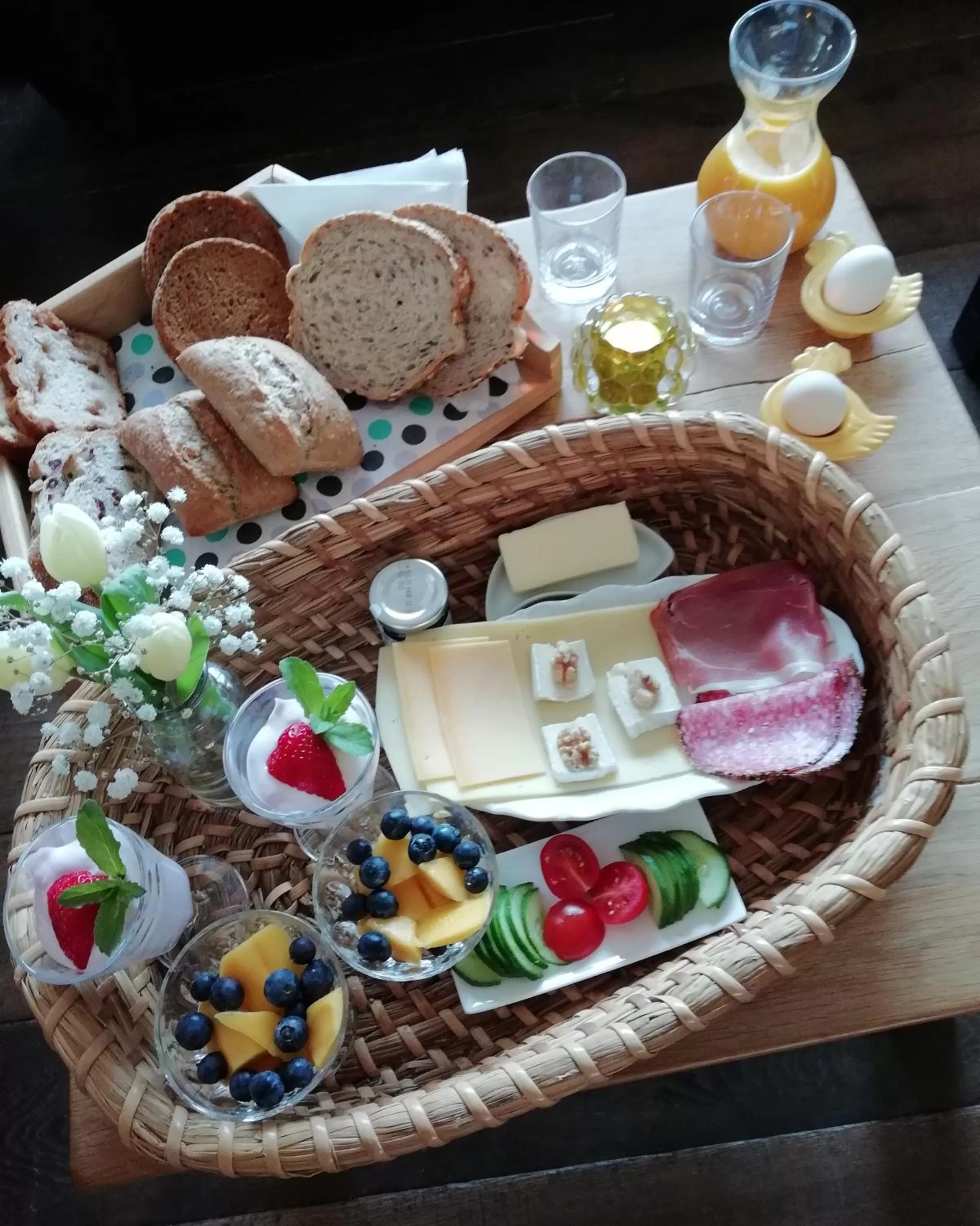 Breakfast in B&B Gastvrij Lenthe