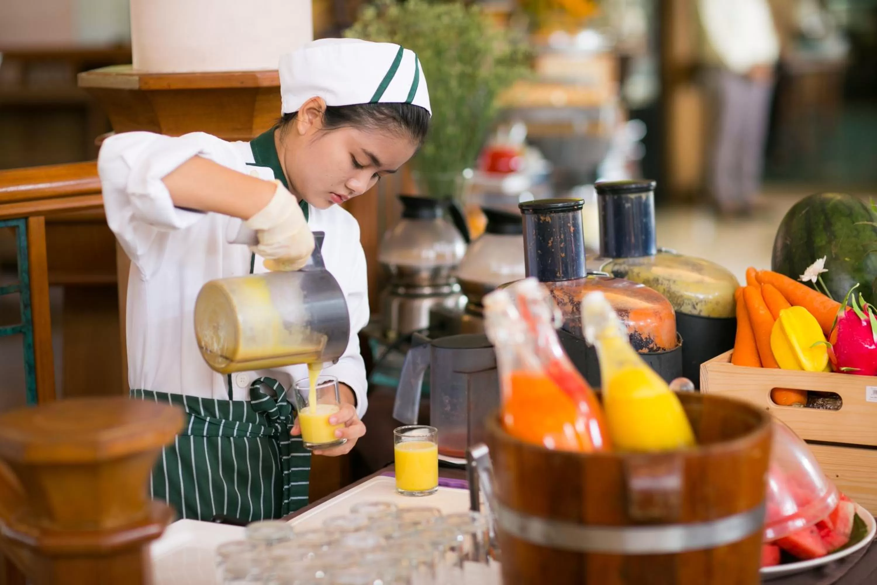 Food and drinks in Maneechan Resort - SHA Extra Plus