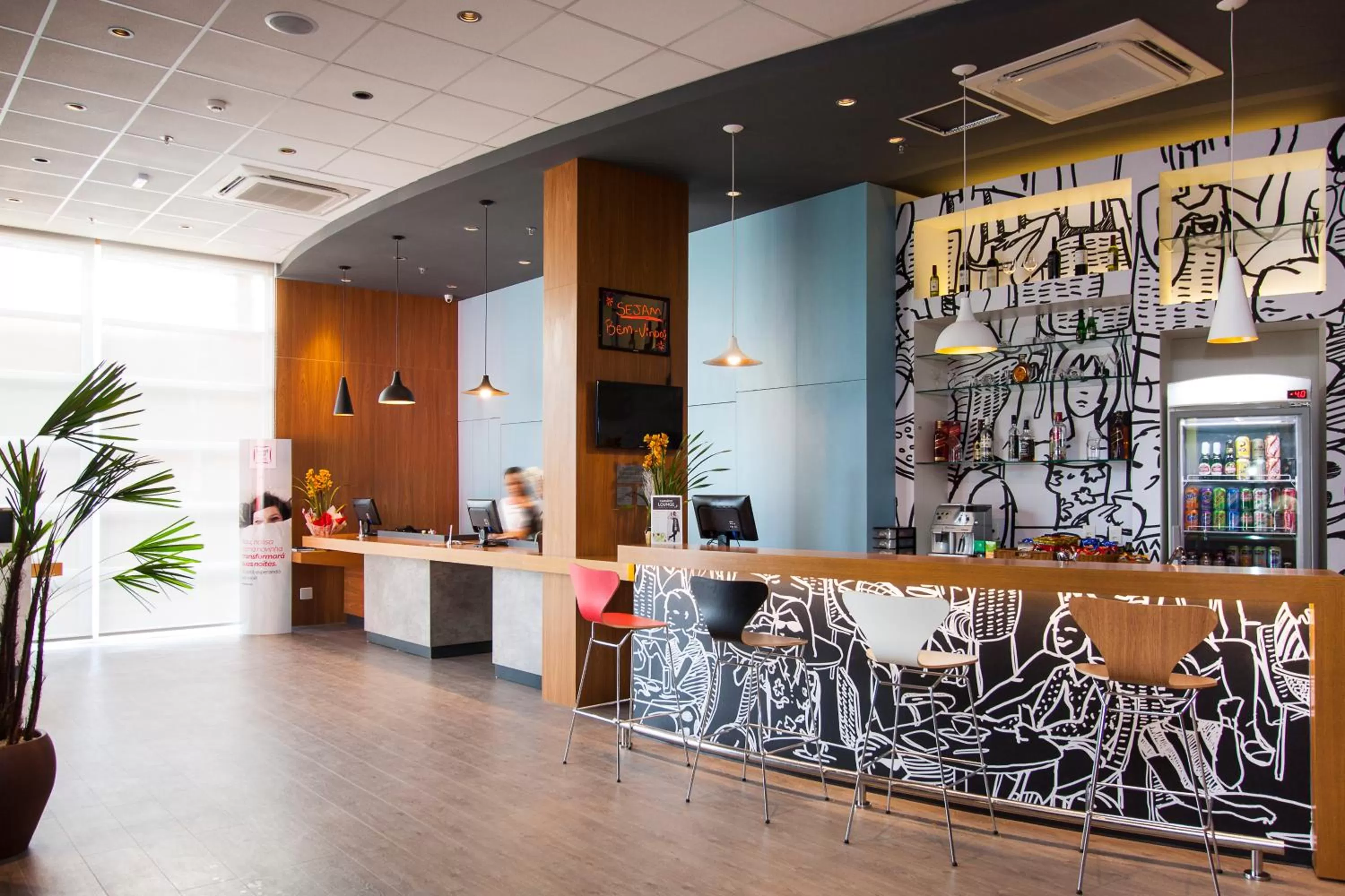 Lobby or reception in ibis Mogi das Cruzes Shopping