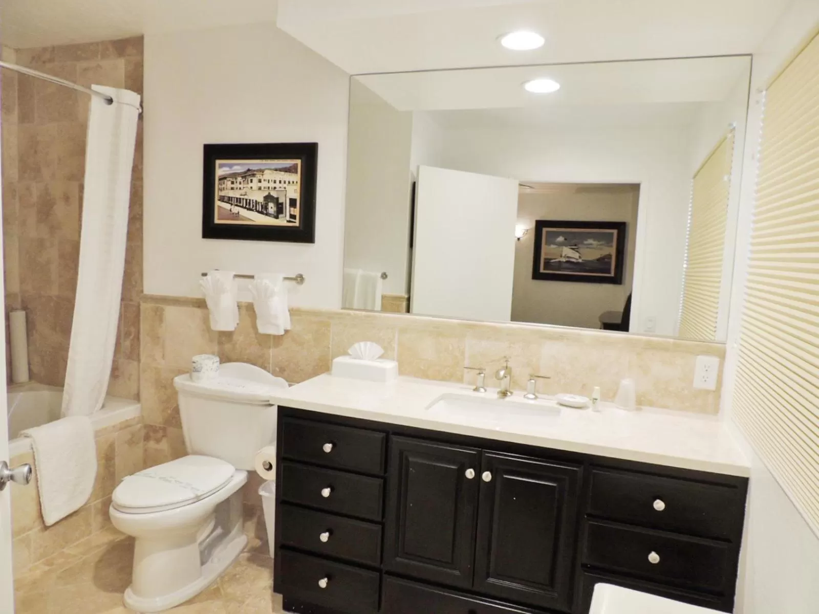 Shower in Catalina Courtyard Suites