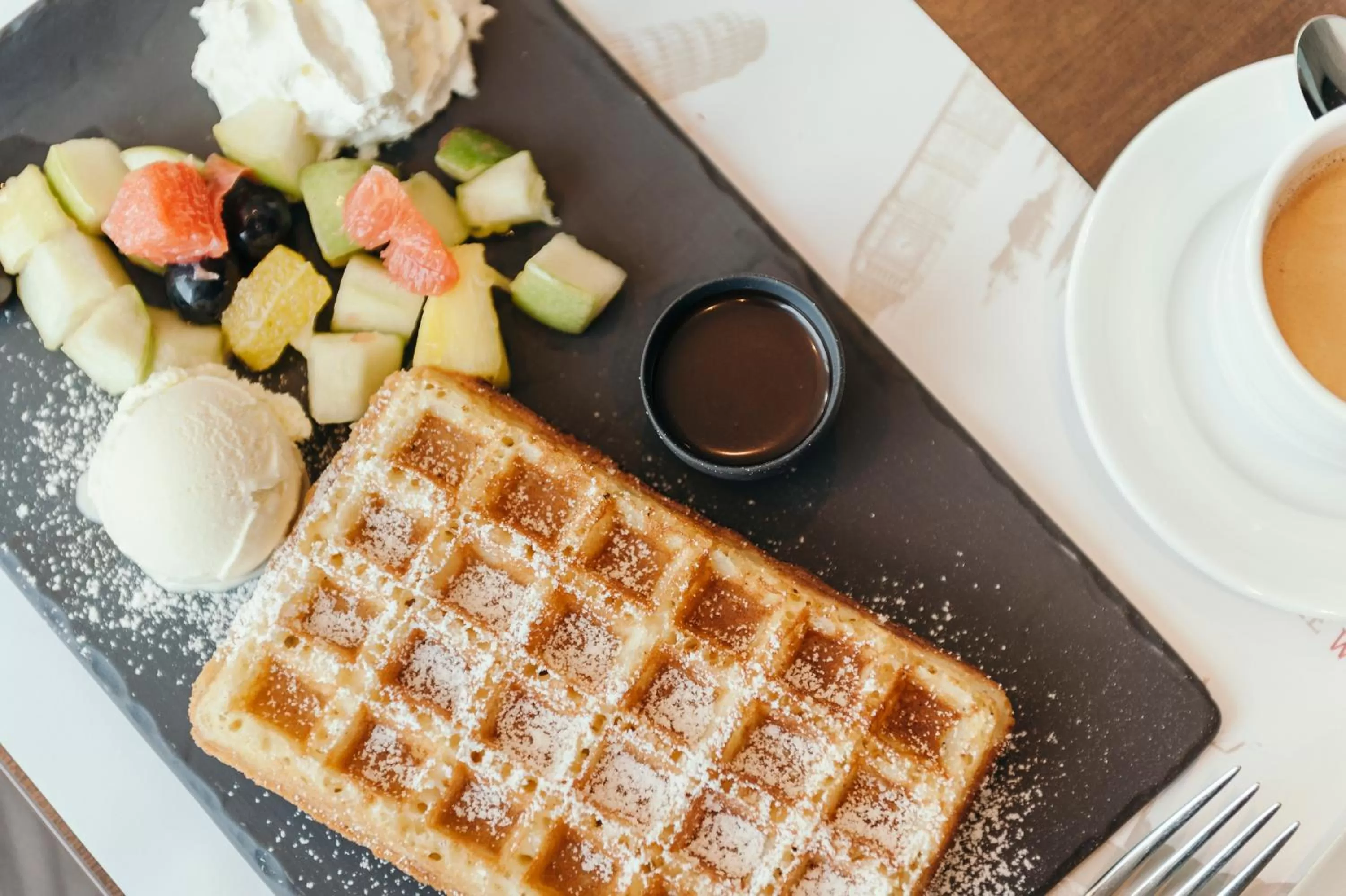 Food close-up in Leopold Hotel Oudenaarde