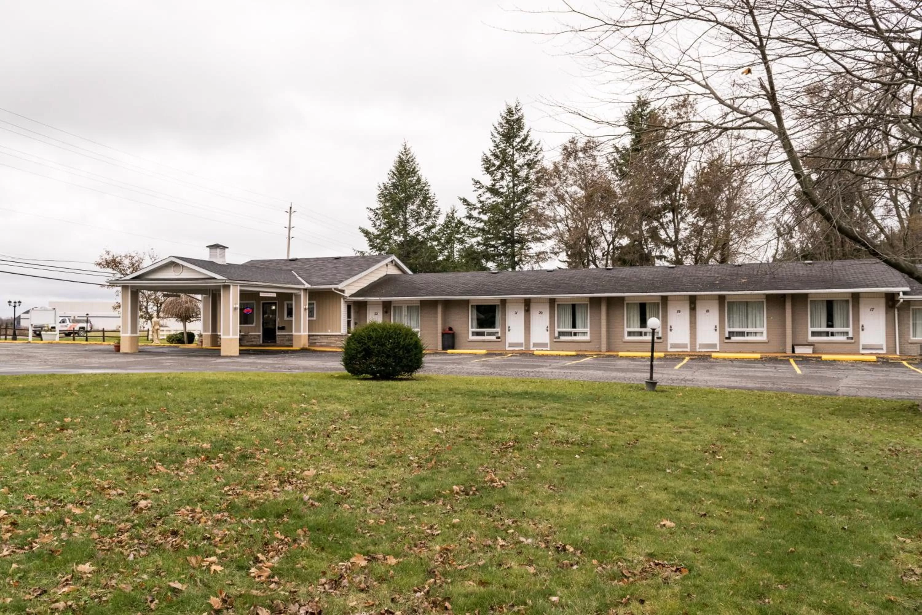 Garden in Countryside Inn