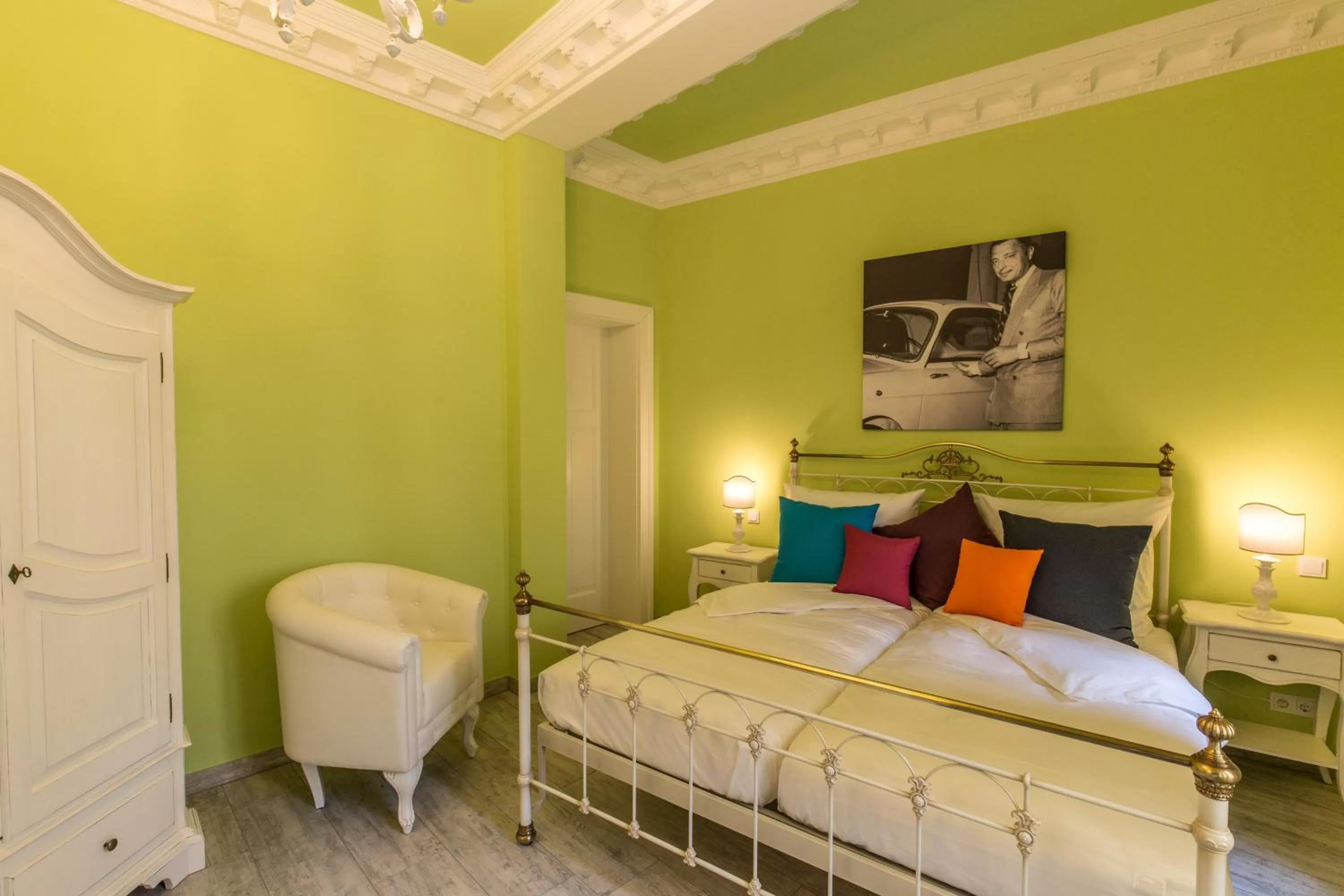 Photo of the whole room, Bed in Grande Albergo Giancarlo