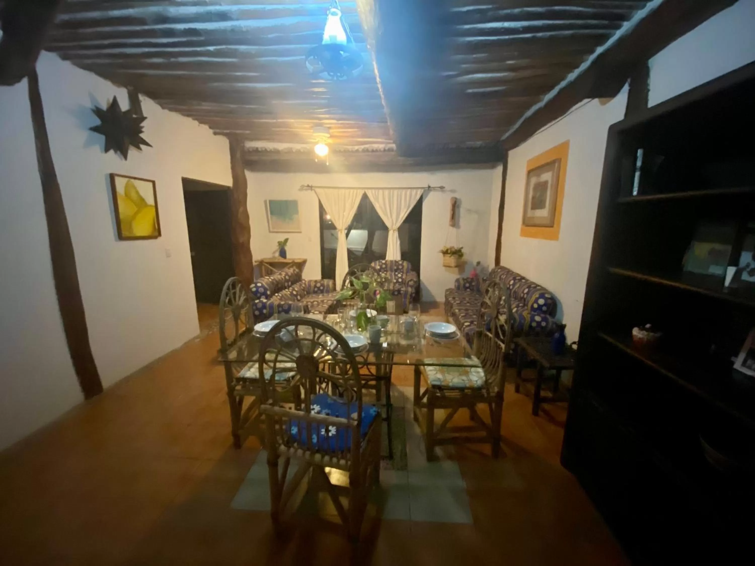 Living room in Casa CARIBE Cancun