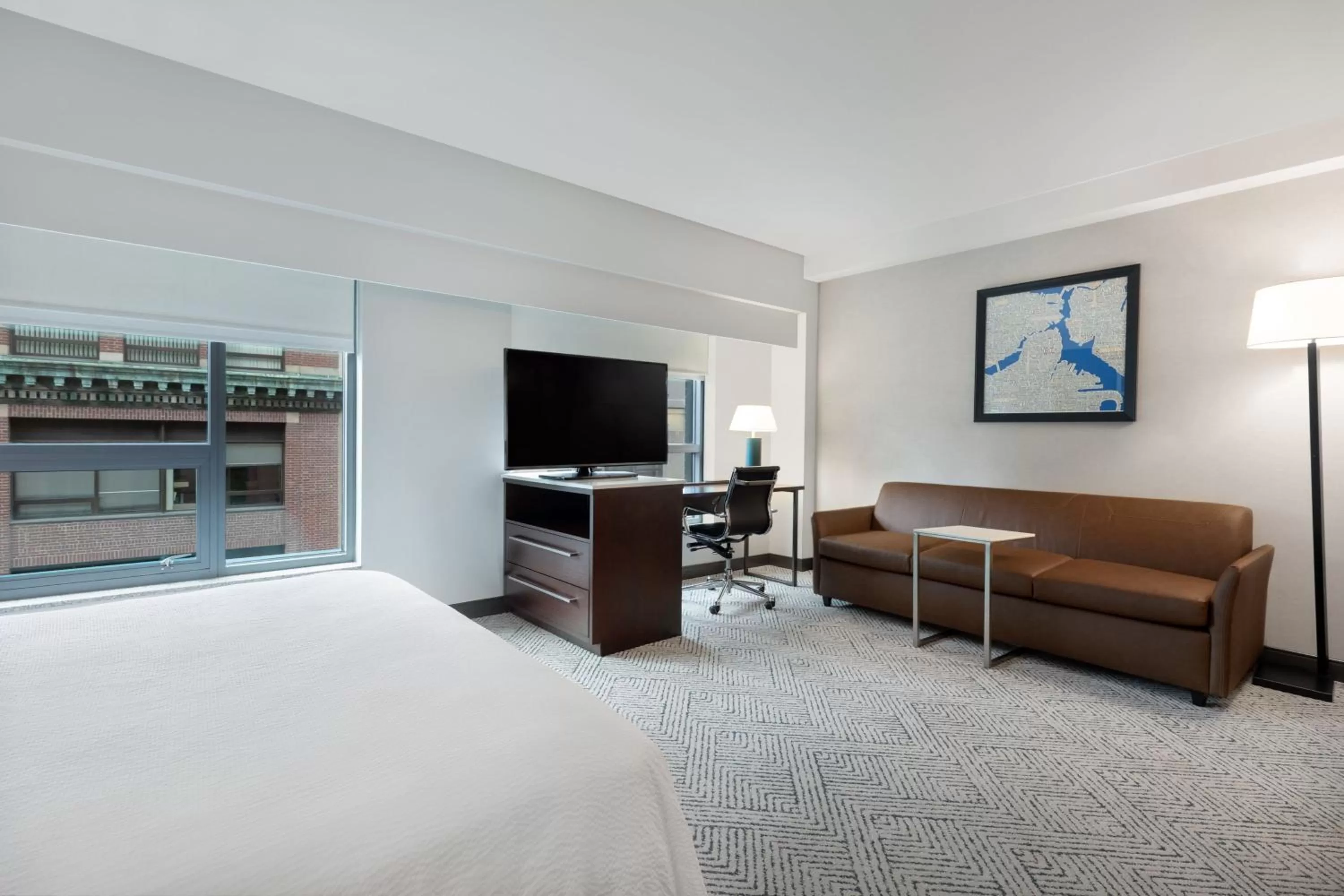 Bedroom, Bed in Residence Inn by Marriott Boston Back Bay/Fenway