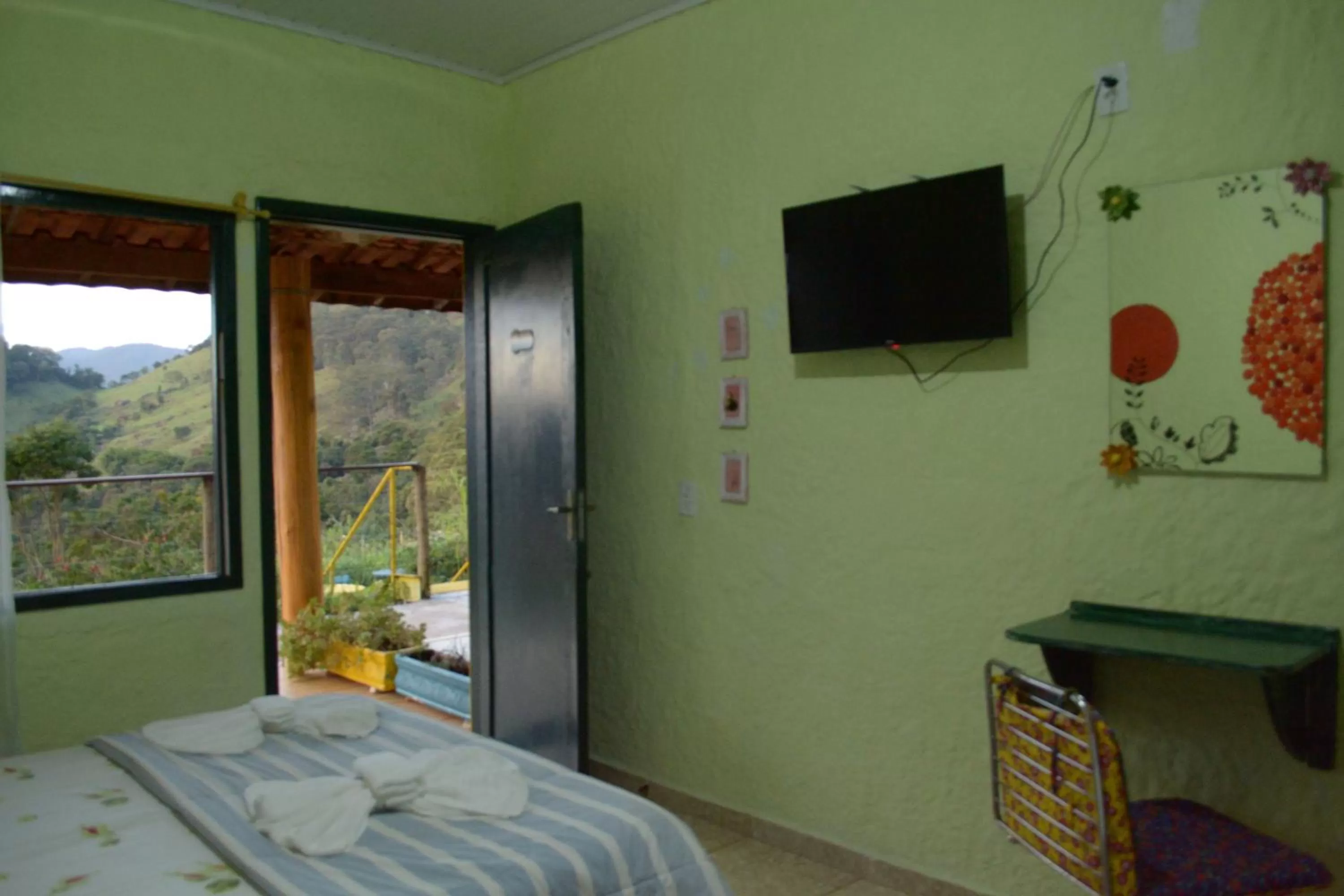 Bed in Pousada Spa Saúde Melhor