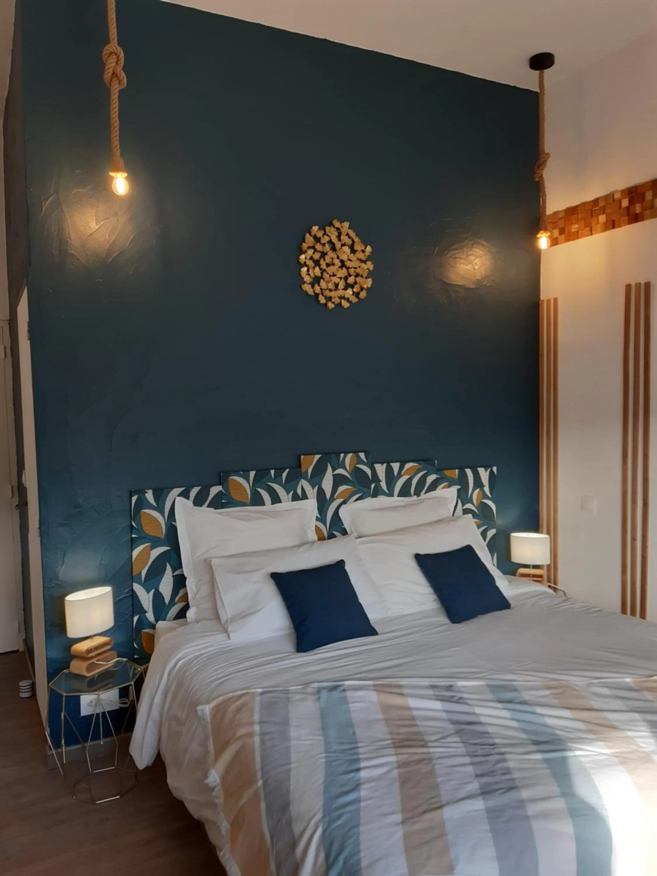 Bed in Au Charme de l'Eure