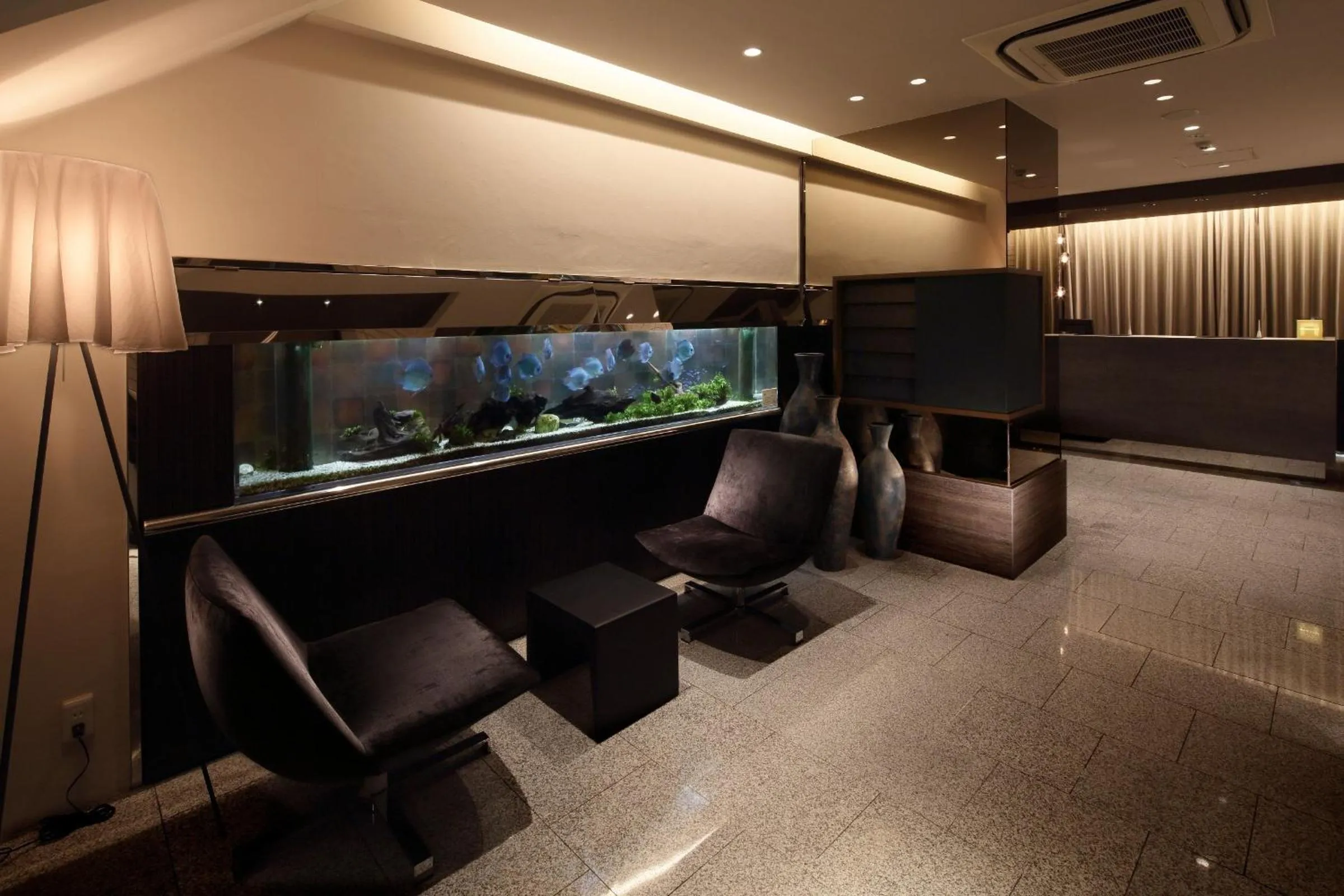 Lobby or reception in Hotel Gate In Kagoshima